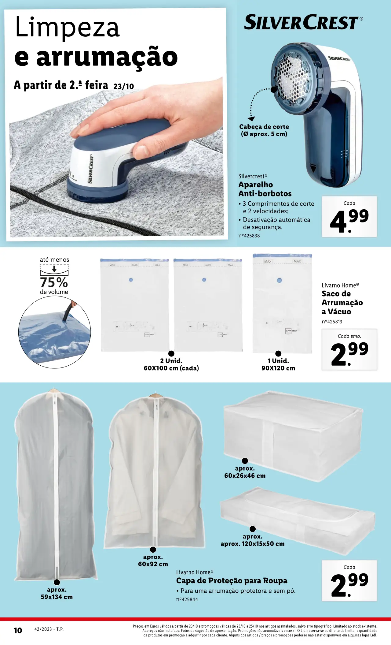 Antevis&atilde;o Folheto LiDL Novidades (a partir de 19 de outubro)