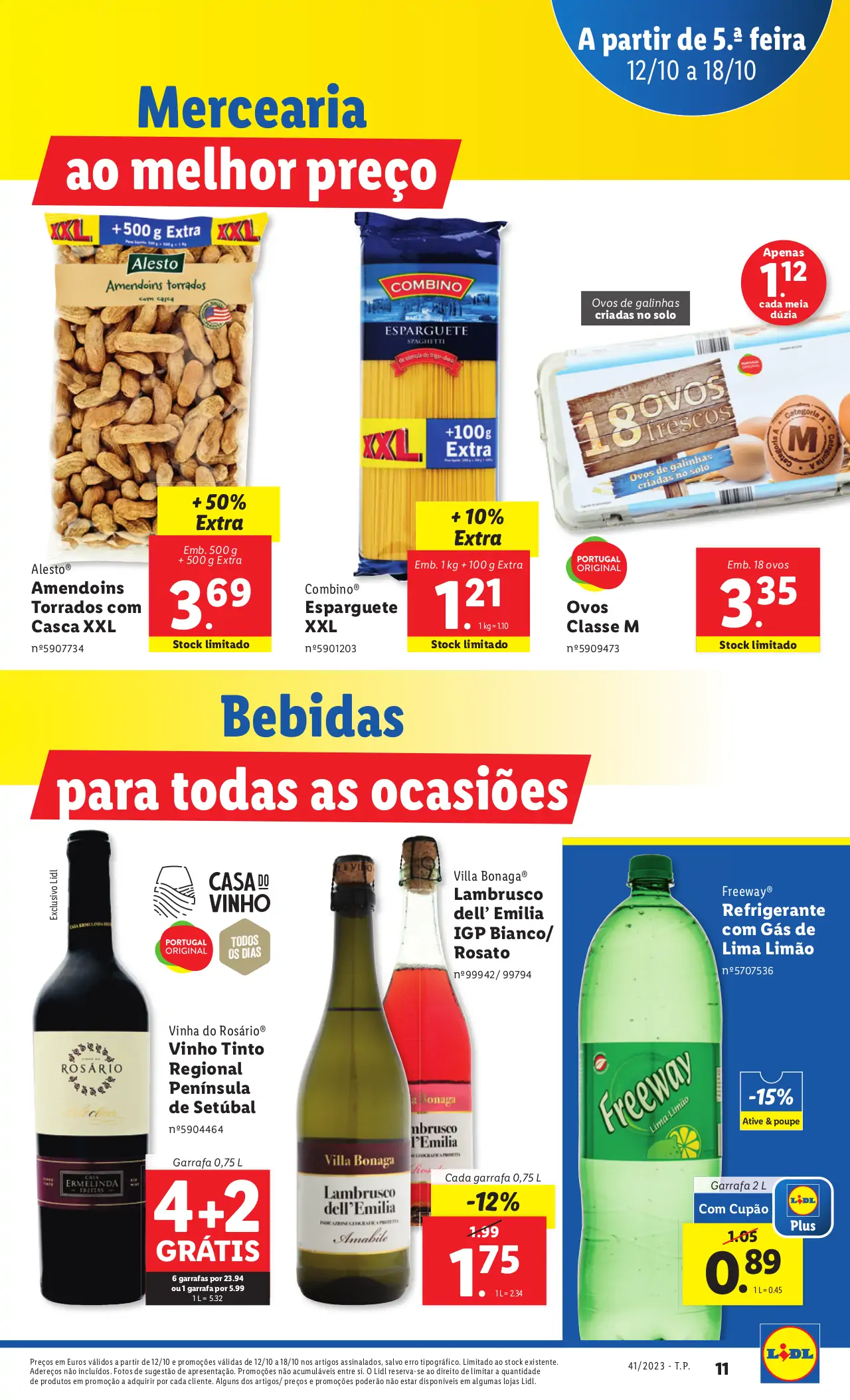 Antevis&atilde;o Folheto LiDL Promo&ccedil;&otilde;es (12 a 18 outubro)