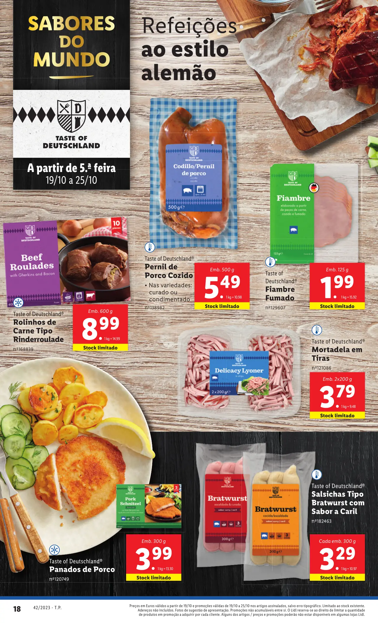 Antevis&atilde;o Folheto LiDL Promo&ccedil;&otilde;es (19 a 25 outubro)
