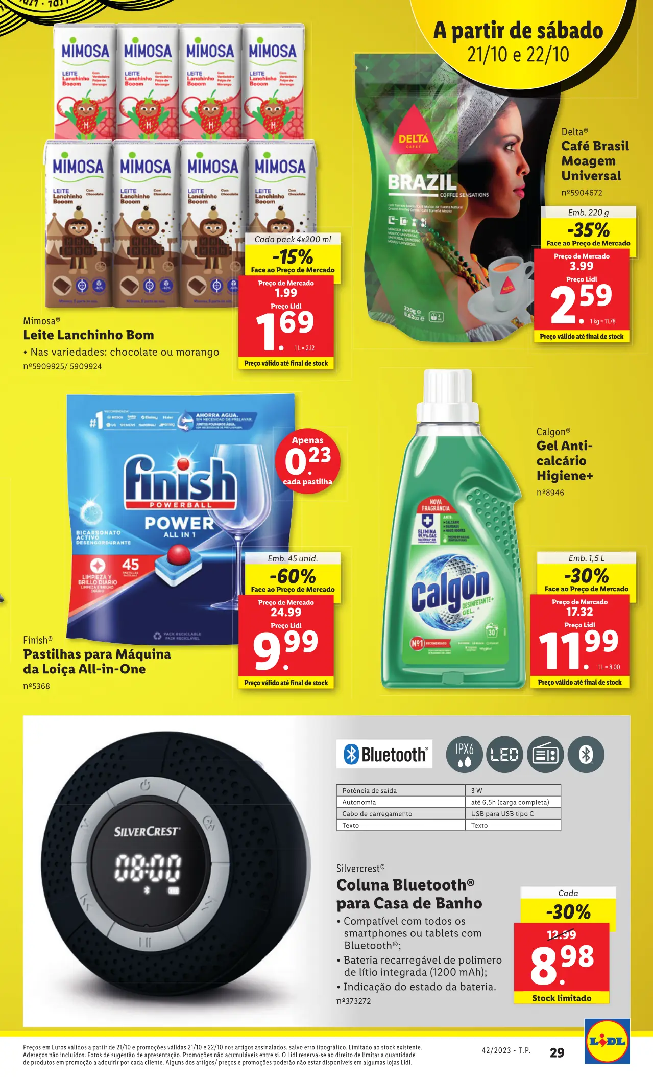 Antevis&atilde;o Folheto LiDL Promo&ccedil;&otilde;es (19 a 25 outubro)
