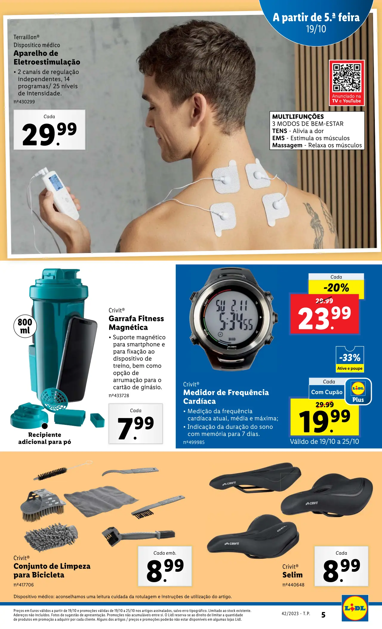 Antevis&atilde;o Folheto LiDL Promo&ccedil;&otilde;es (19 a 25 outubro)