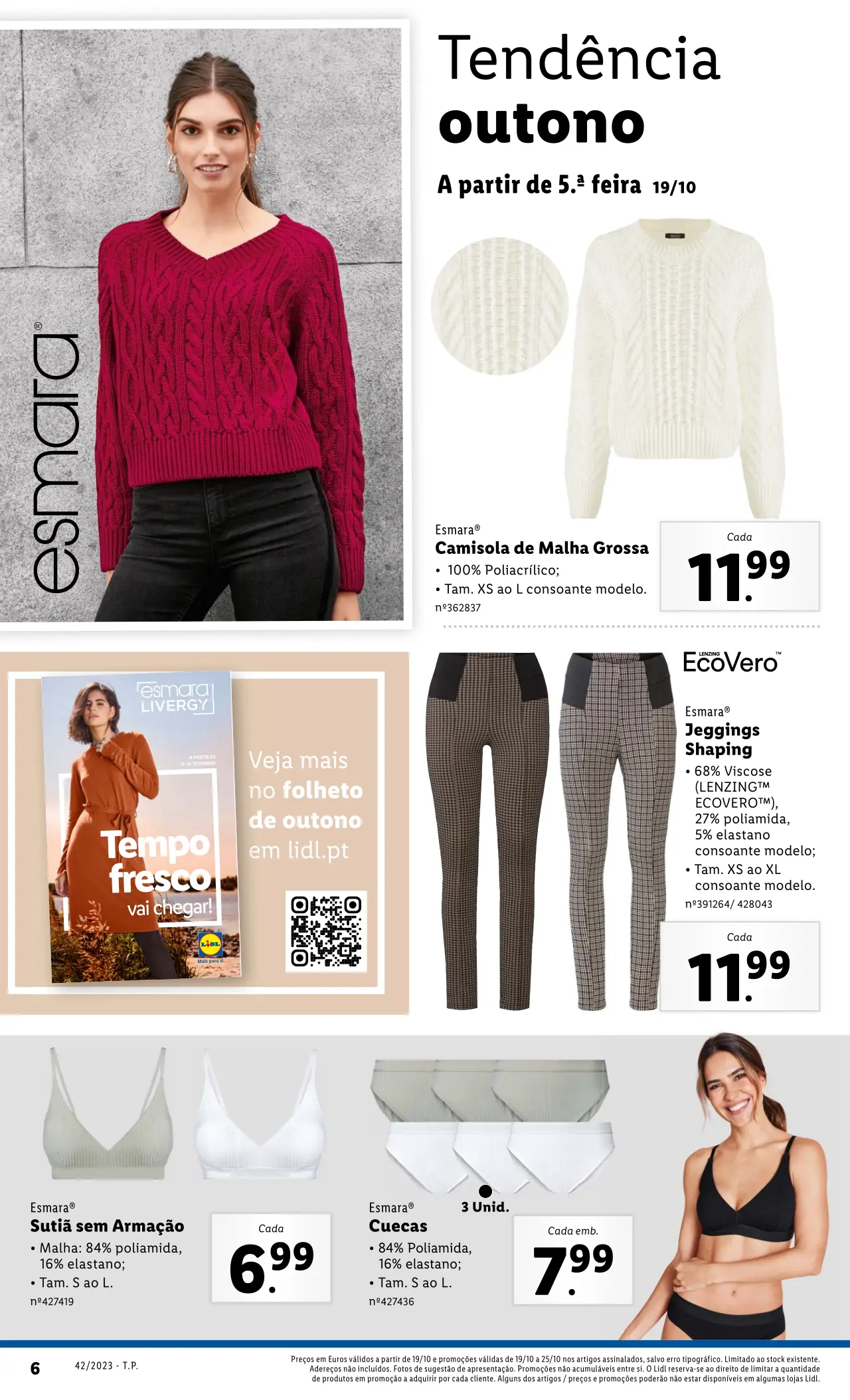 Antevis&atilde;o Folheto LiDL Promo&ccedil;&otilde;es (19 a 25 outubro)