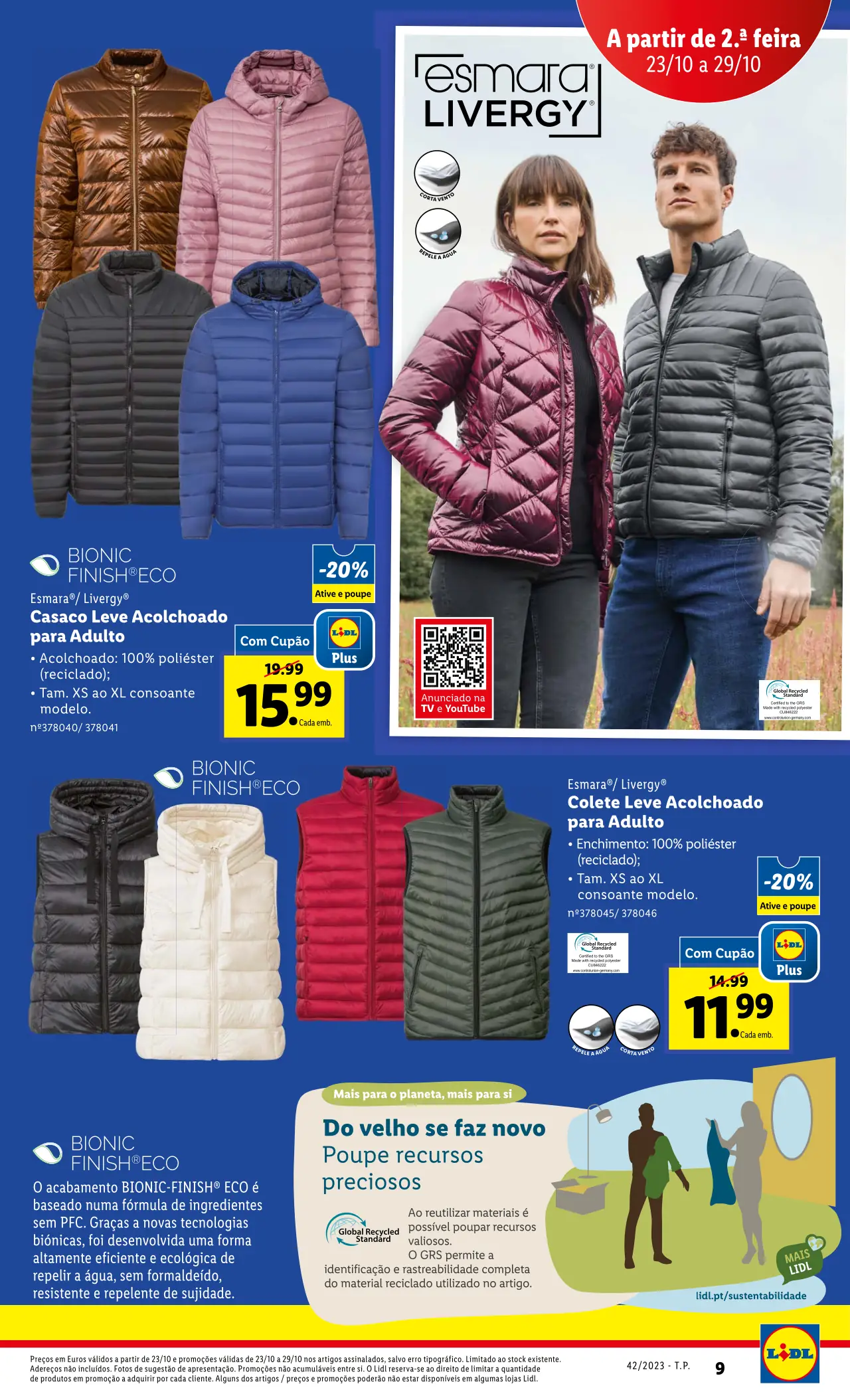 Antevis&atilde;o Folheto LiDL Promo&ccedil;&otilde;es (19 a 25 outubro)