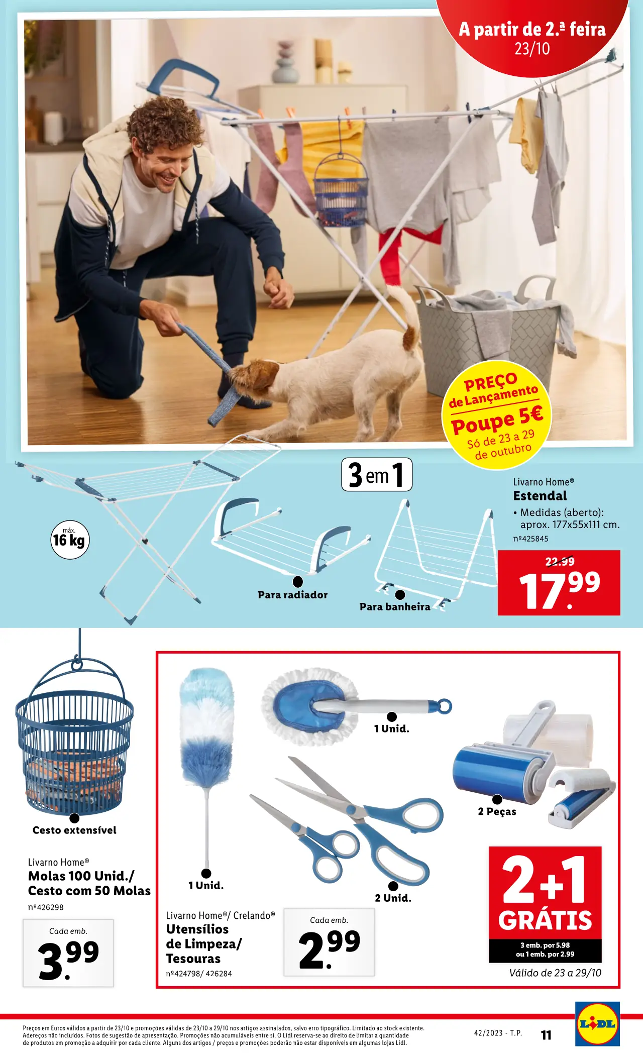 Antevis&atilde;o Folheto LiDL Promo&ccedil;&otilde;es (19 a 25 outubro)