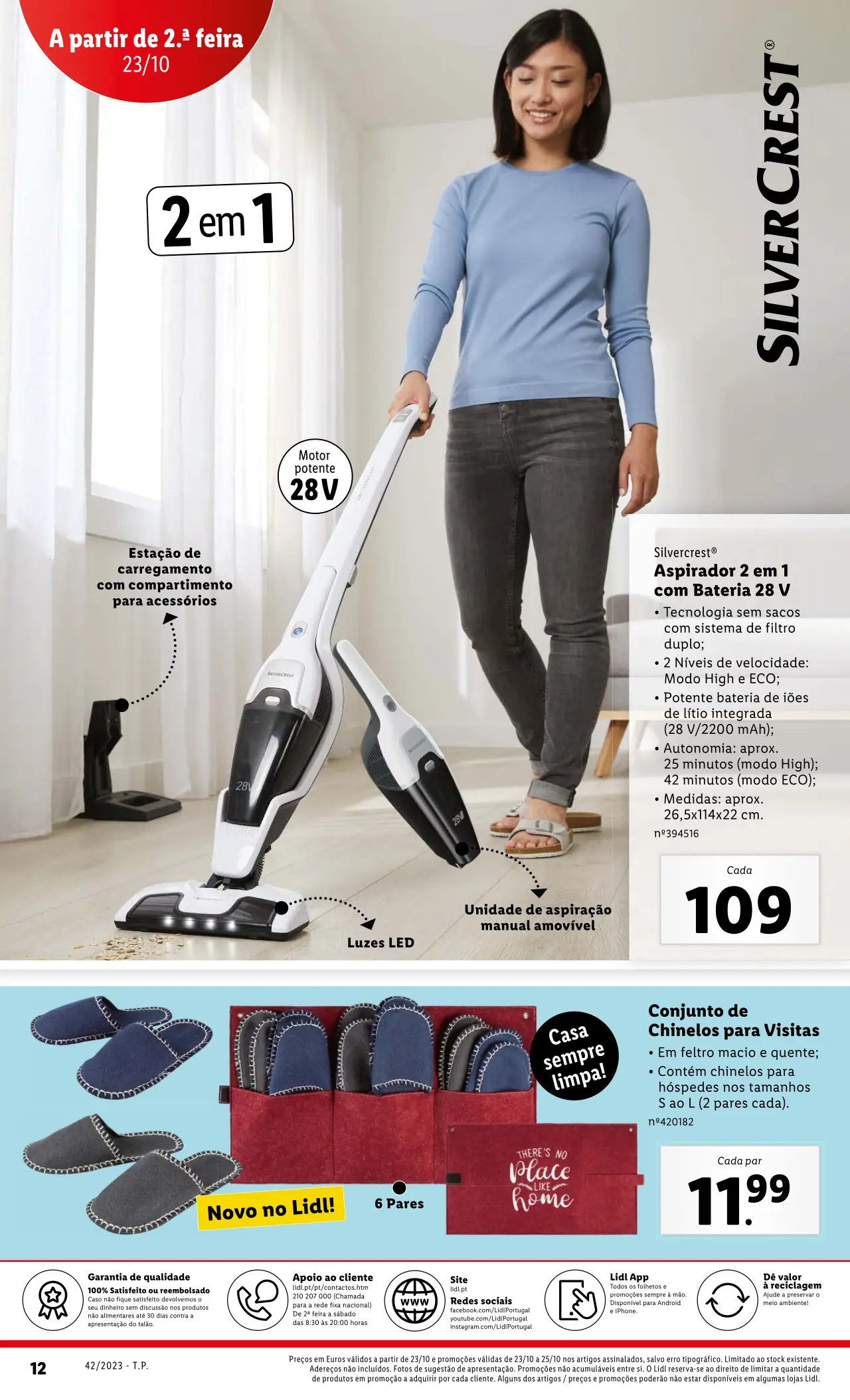 Antevis&atilde;o Folheto LiDL Promo&ccedil;&otilde;es (19 a 25 outubro)