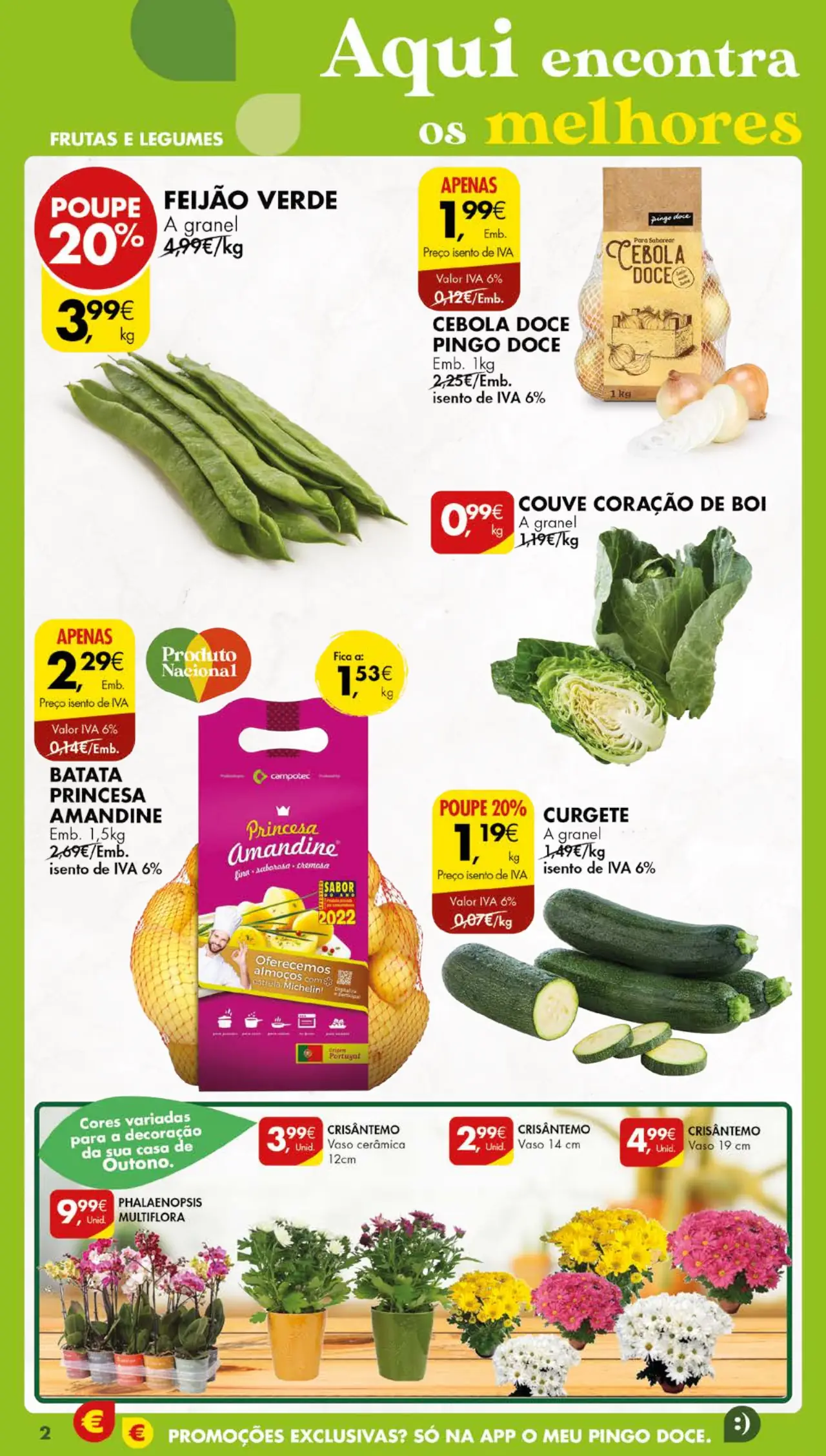 Antevis&atilde;o Folheto Pingo Doce (17 a 23 outubro)