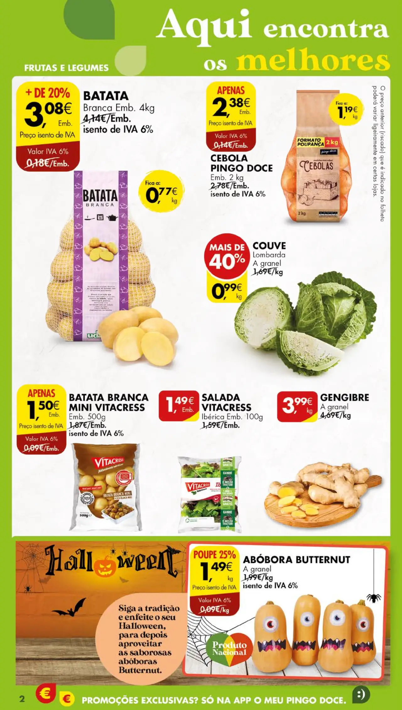 Antevis&atilde;o Folheto Pingo Doce (24 a 30 outubro)