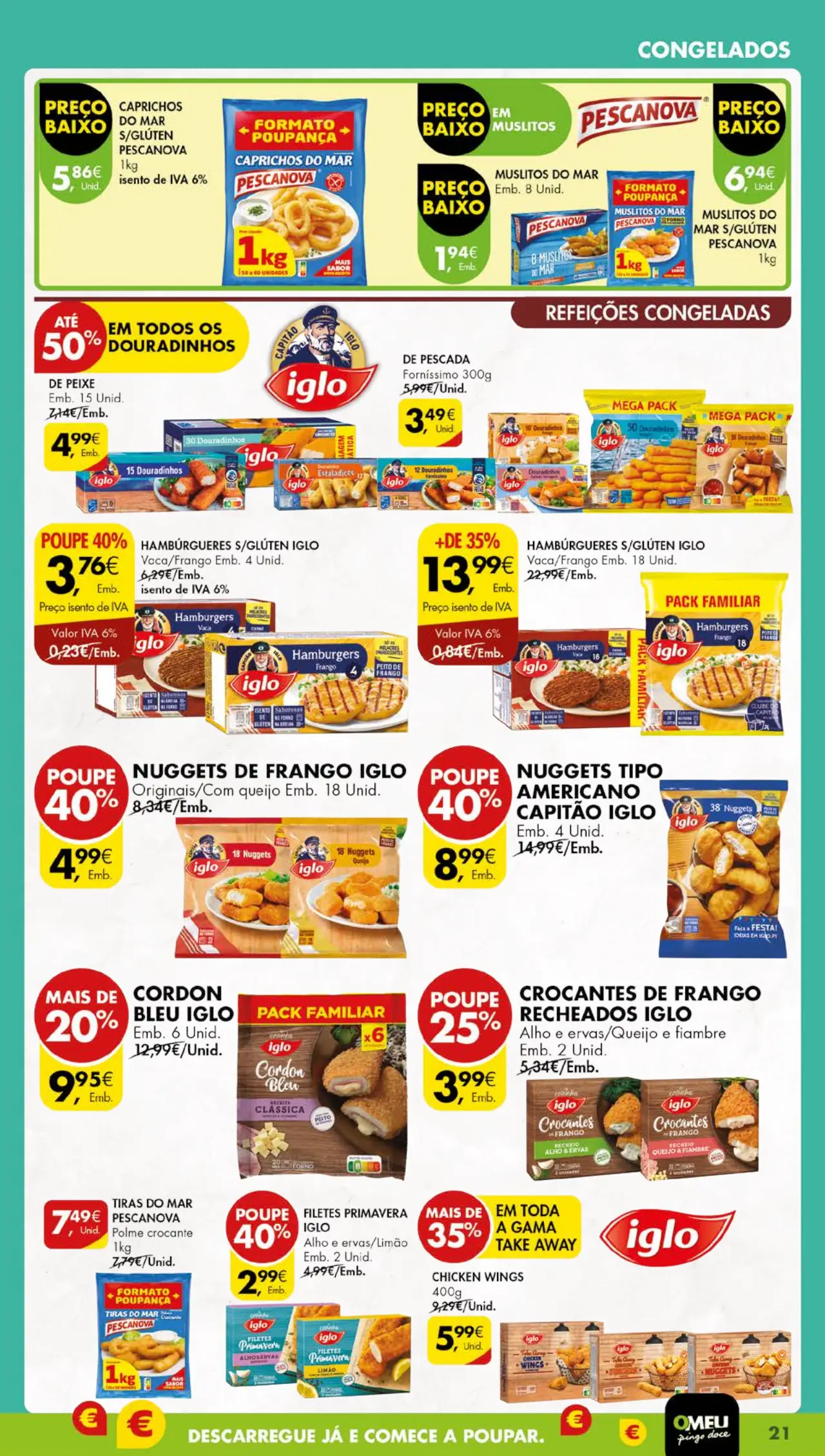 Antevis&atilde;o Folheto Pingo Doce (17 a 23 outubro)