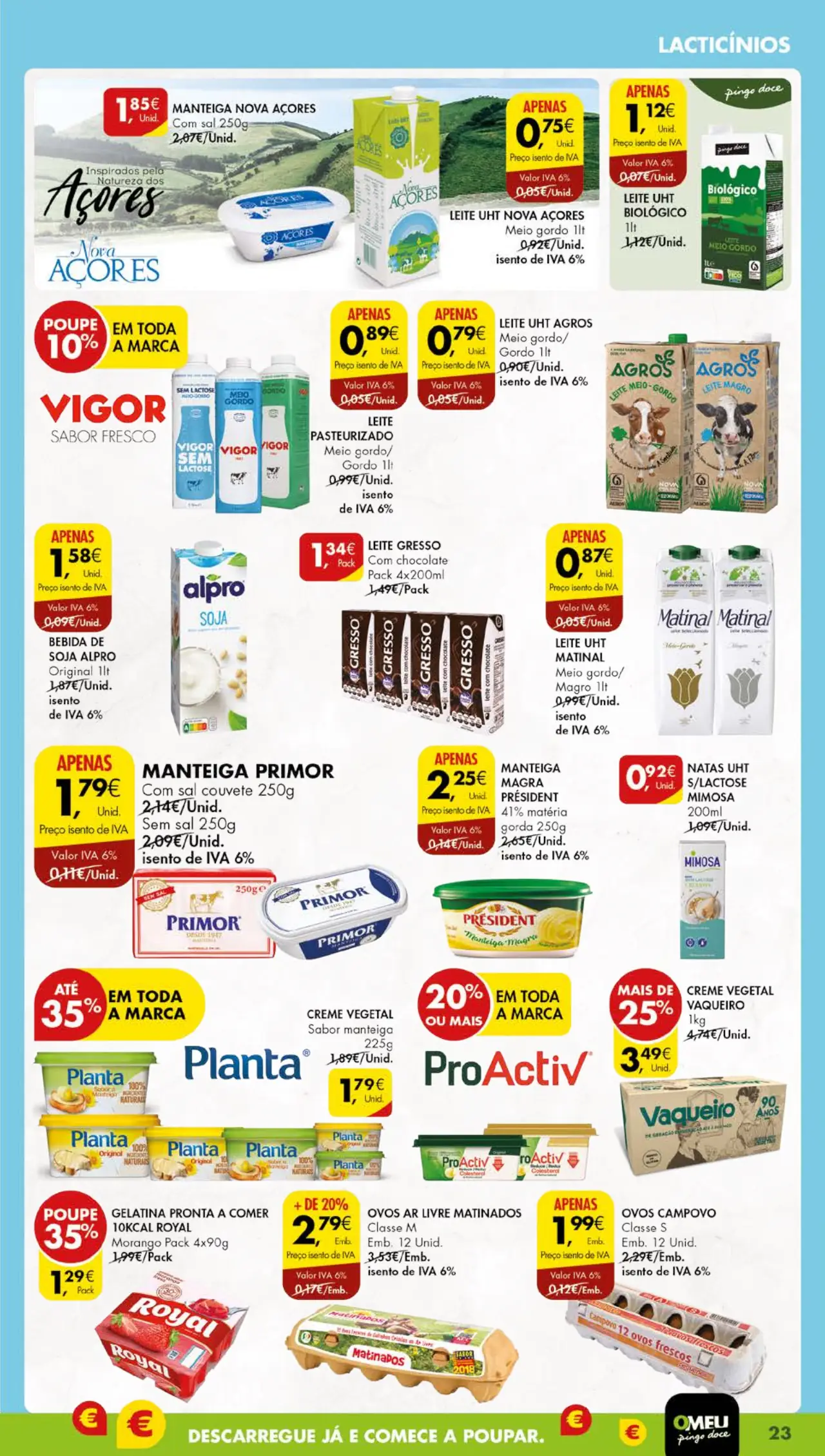 Antevis&atilde;o Folheto Pingo Doce (17 a 23 outubro)