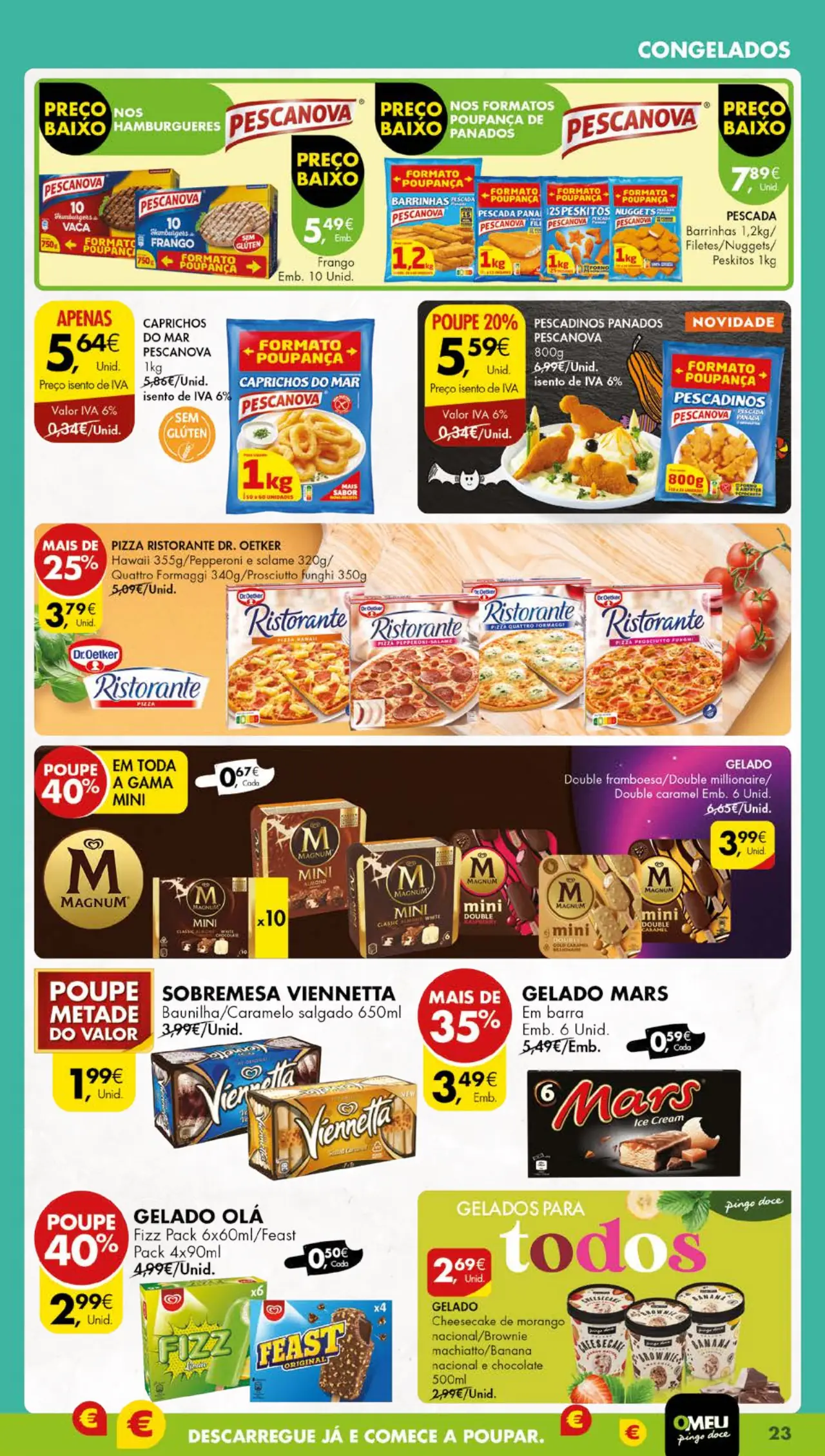 Antevis&atilde;o Folheto Pingo Doce (24 a 30 outubro)