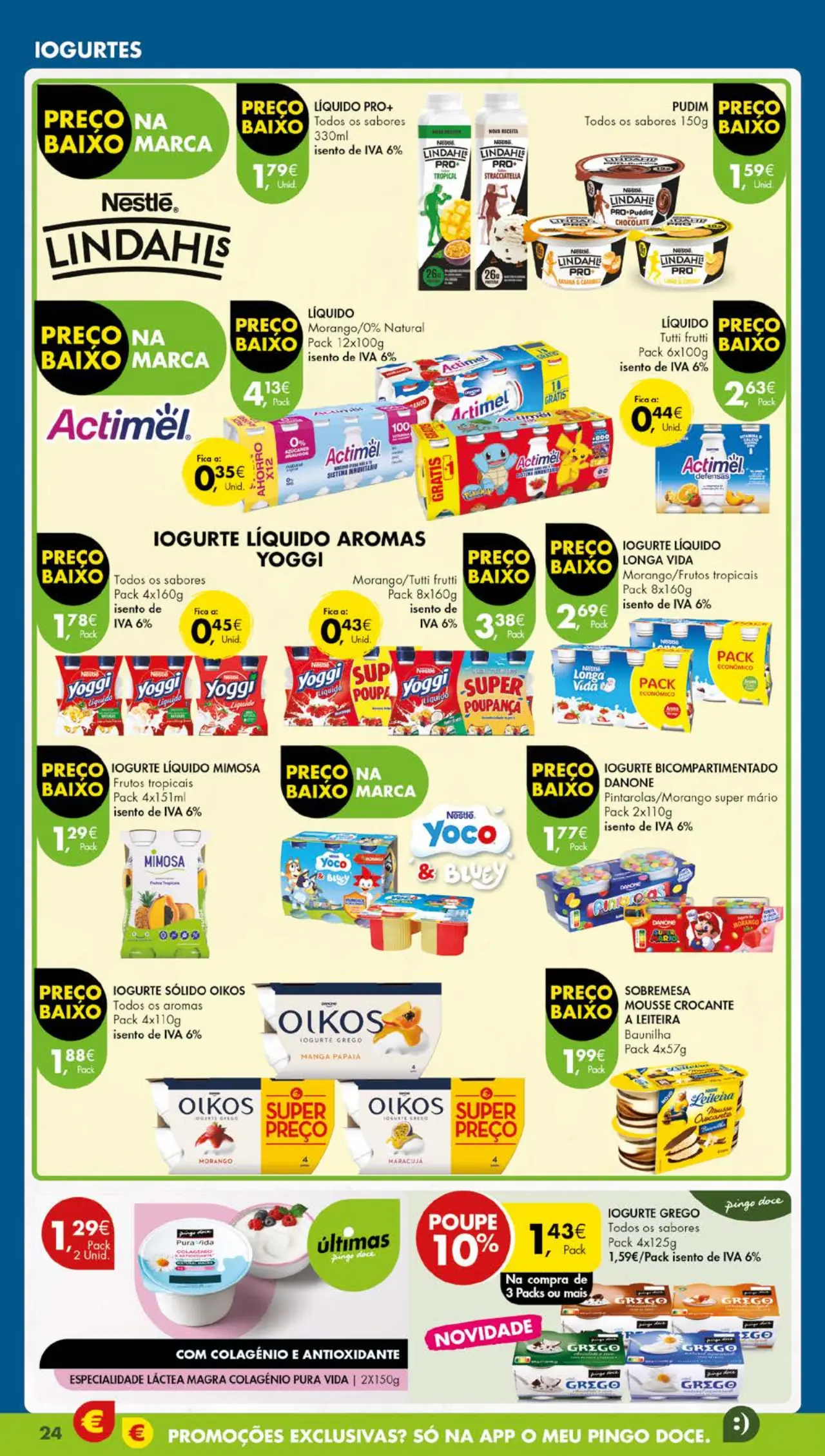 Antevis&atilde;o Folheto Pingo Doce (17 a 23 outubro)