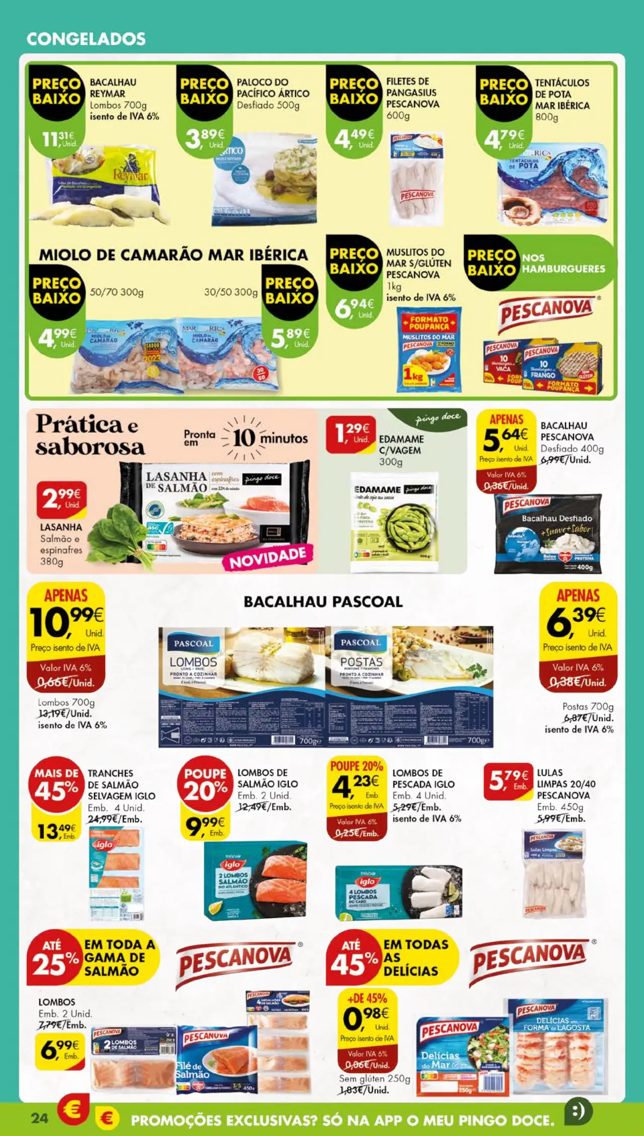 Antevis&atilde;o Folheto Pingo Doce (10 a 16 outubro)