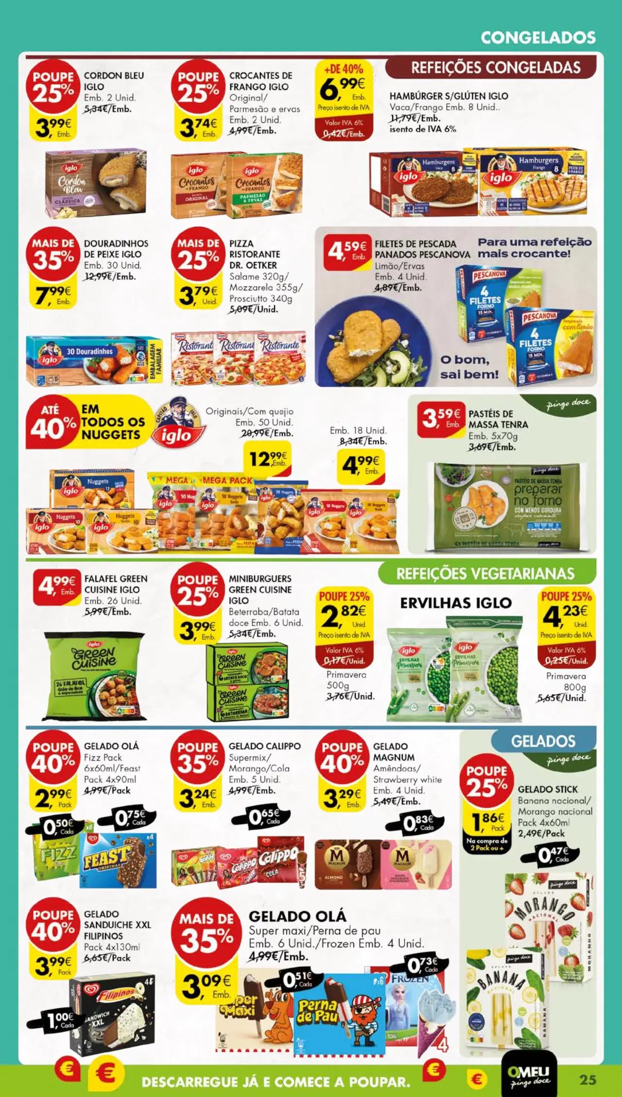 Antevis&atilde;o Folheto Pingo Doce (10 a 16 outubro)