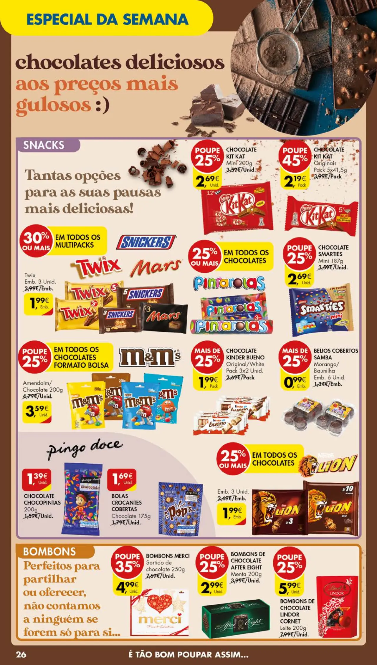 Antevis&atilde;o Folheto Pingo Doce (17 a 23 outubro)