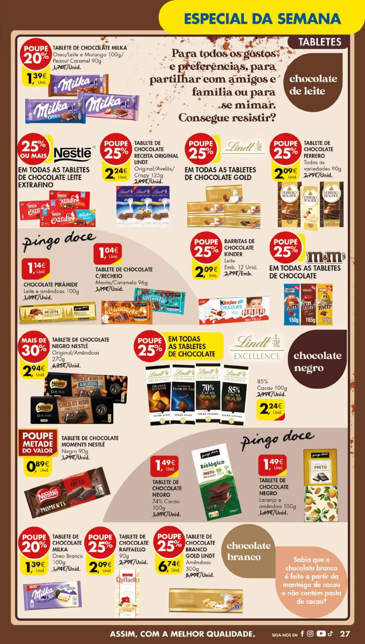 Antevis&atilde;o Folheto Pingo Doce (17 a 23 outubro)