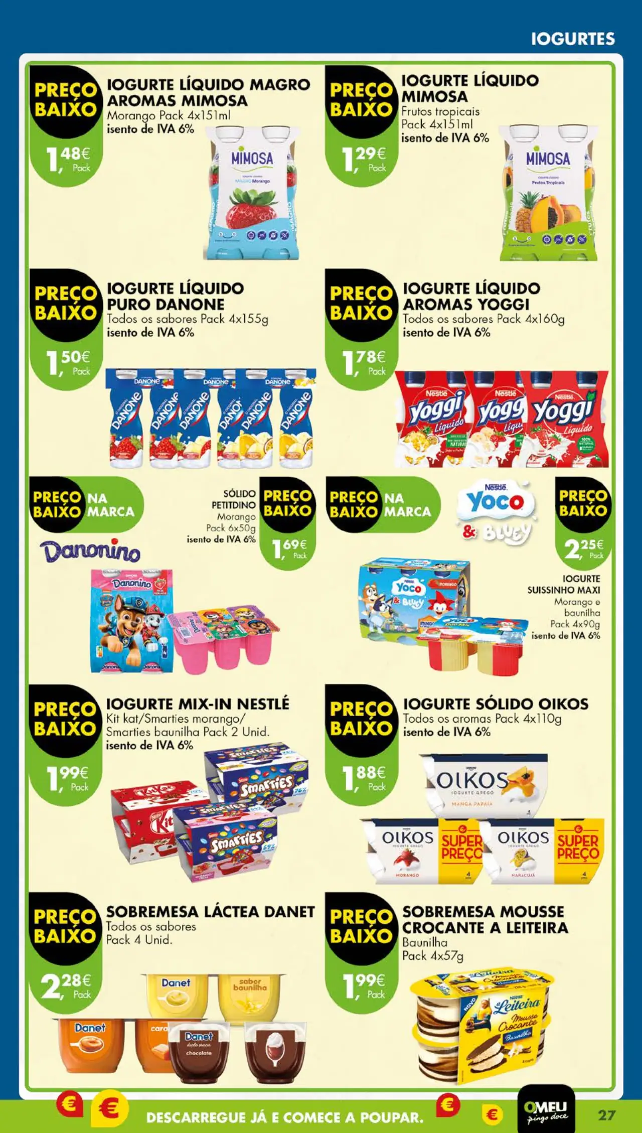 Antevis&atilde;o Folheto Pingo Doce (24 a 30 outubro)