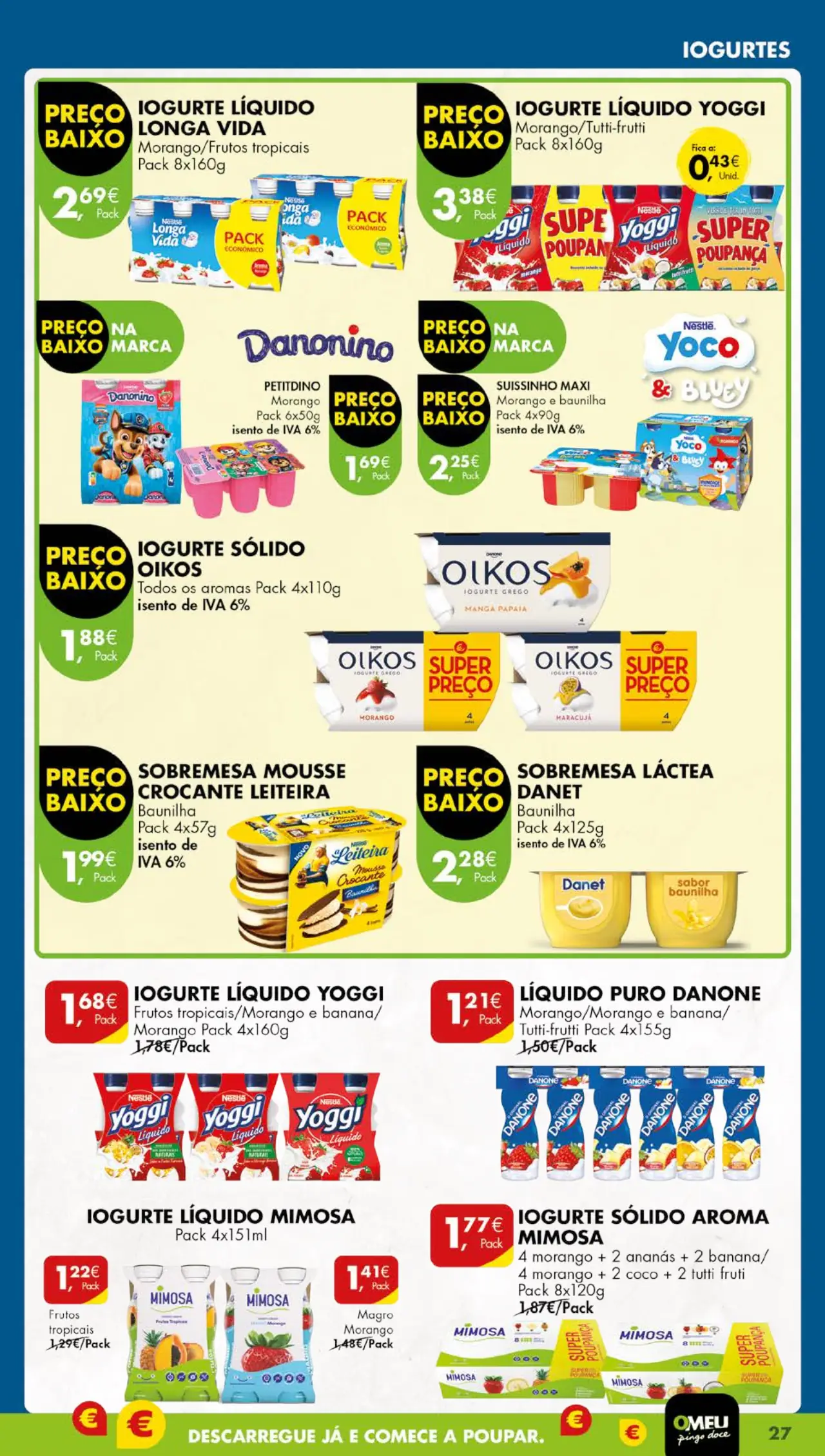 Antevis&atilde;o Folheto Pingo Doce (10 a 16 outubro)