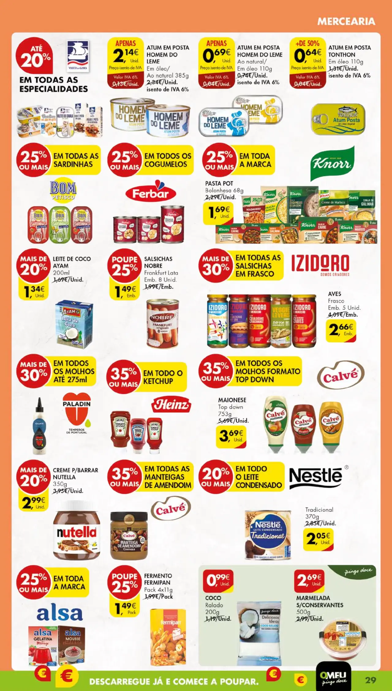 Antevis&atilde;o Folheto Pingo Doce (24 a 30 outubro)