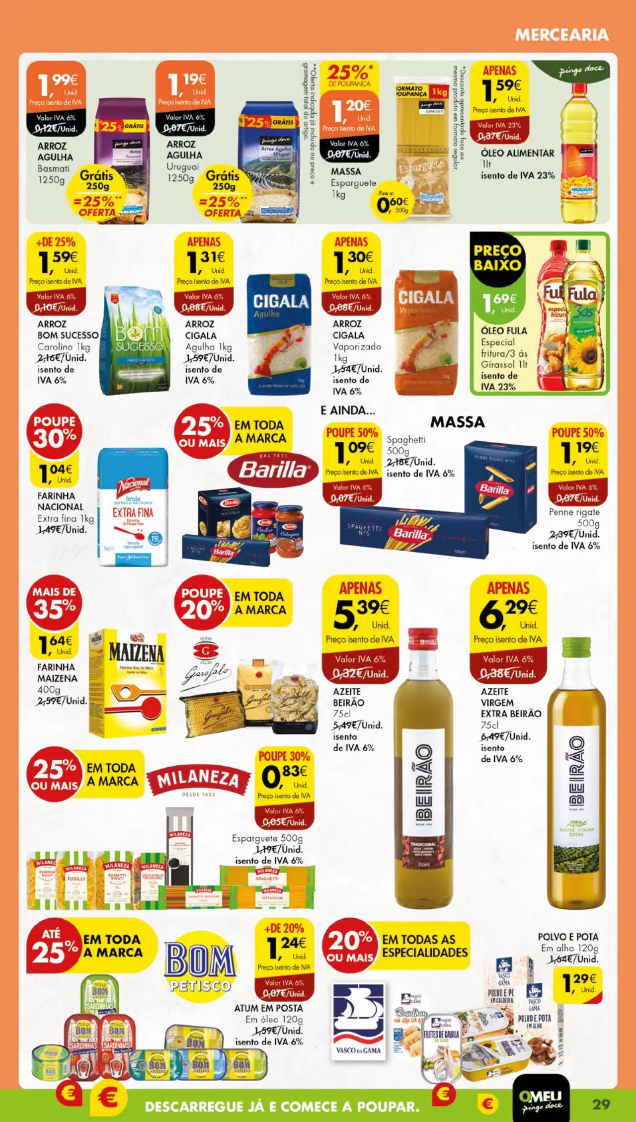 Antevis&atilde;o Folheto Pingo Doce (10 a 16 outubro)