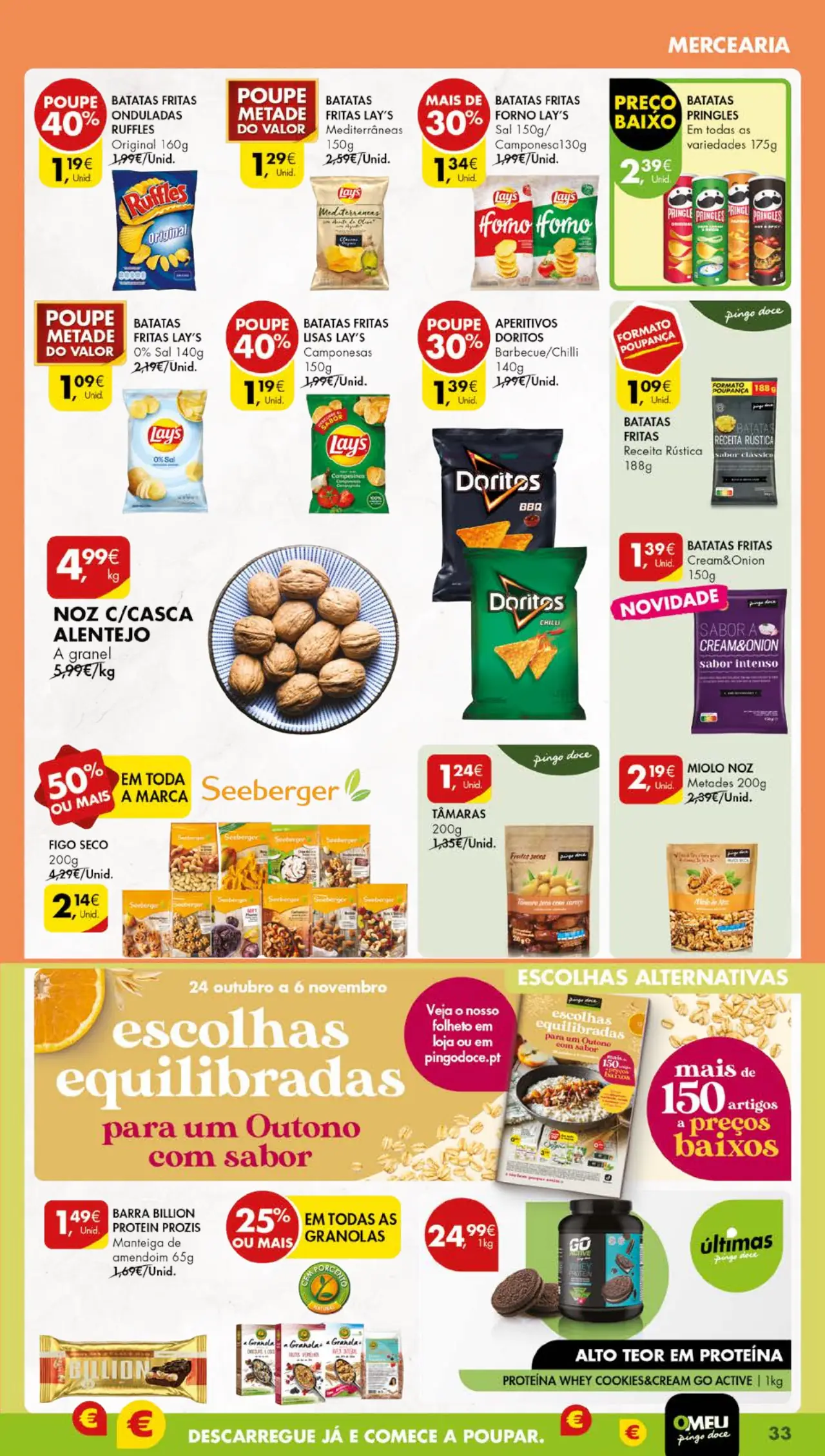 Antevis&atilde;o Folheto Pingo Doce (24 a 30 outubro)