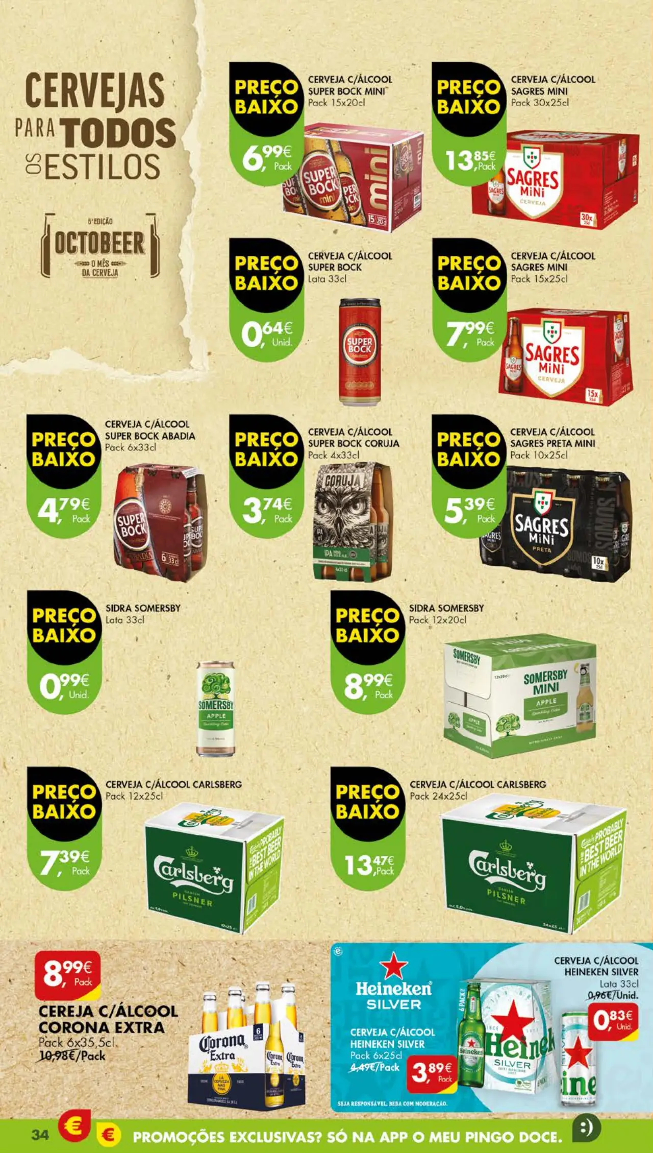 Antevis&atilde;o Folheto Pingo Doce (17 a 23 outubro)