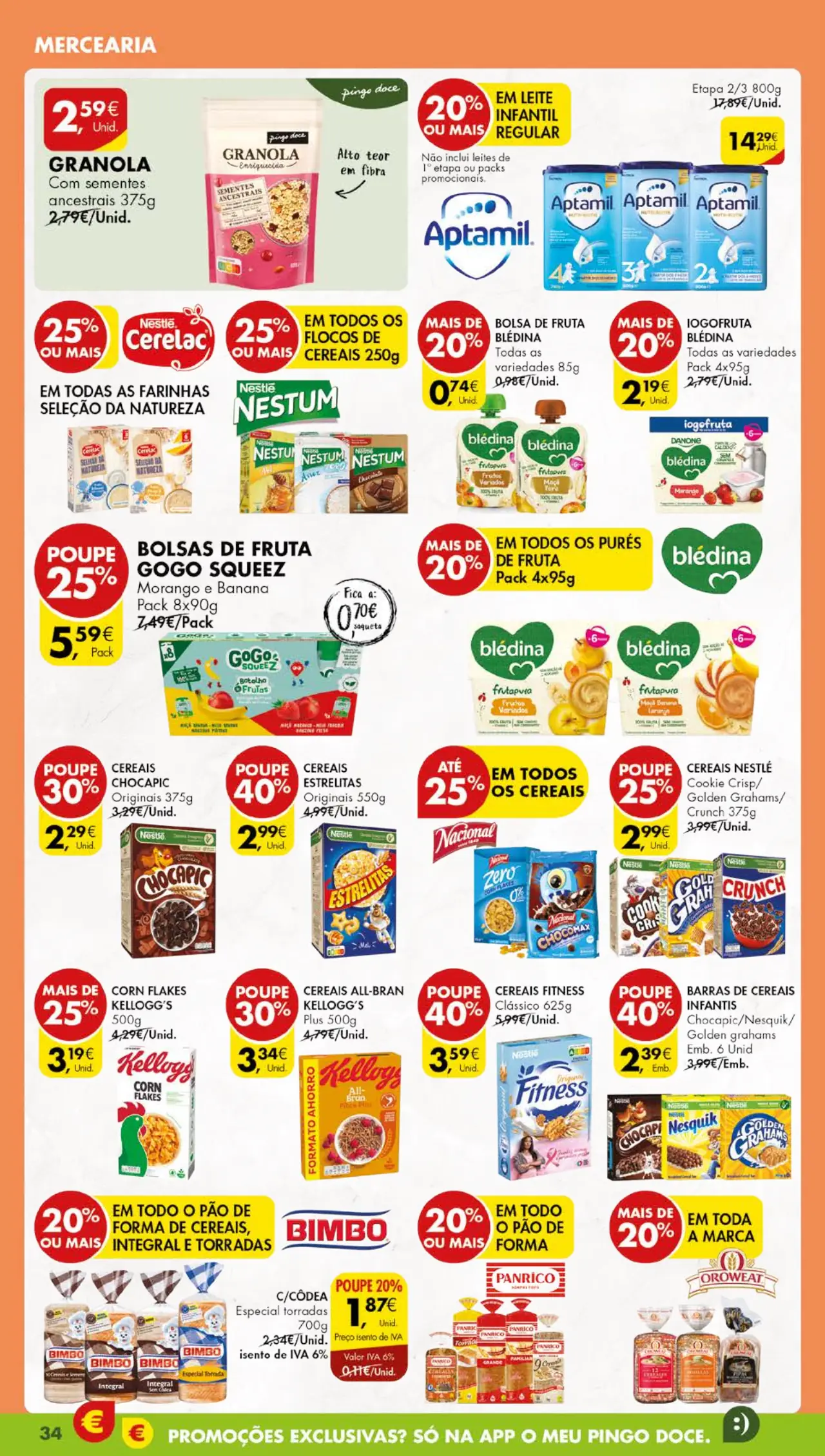 Antevis&atilde;o Folheto Pingo Doce (10 a 16 outubro)