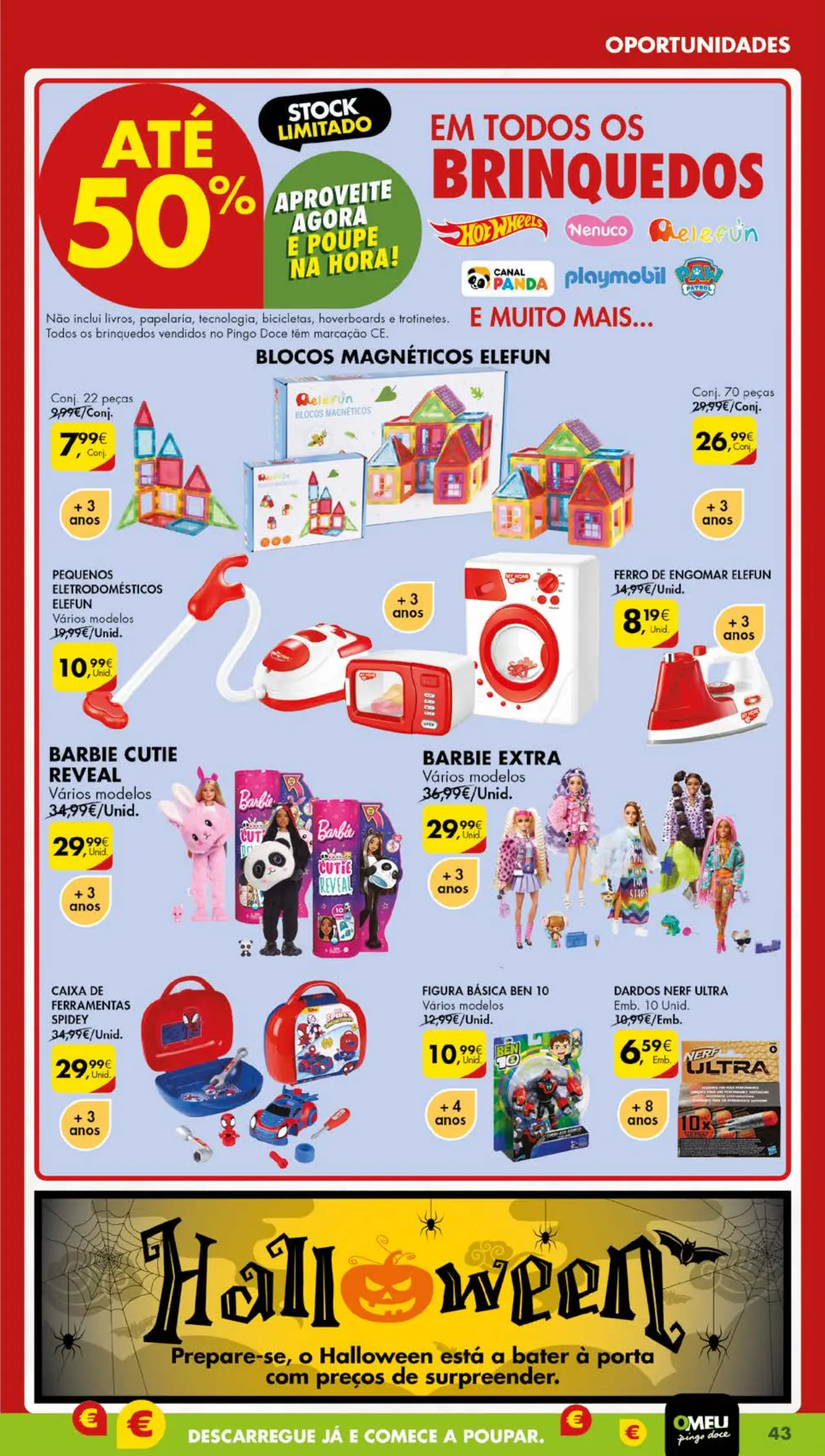 Antevis&atilde;o Folheto Pingo Doce (10 a 16 outubro)