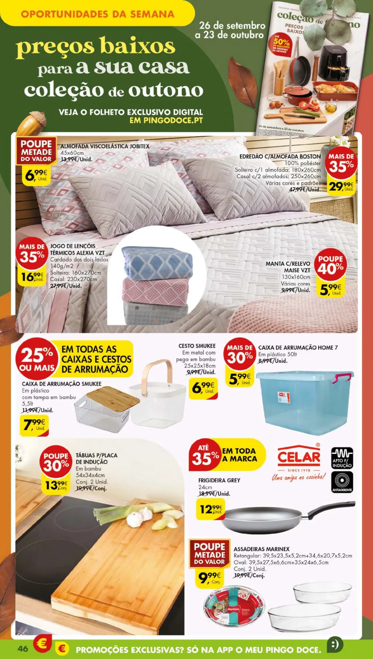 Antevis&atilde;o Folheto Pingo Doce (17 a 23 outubro)