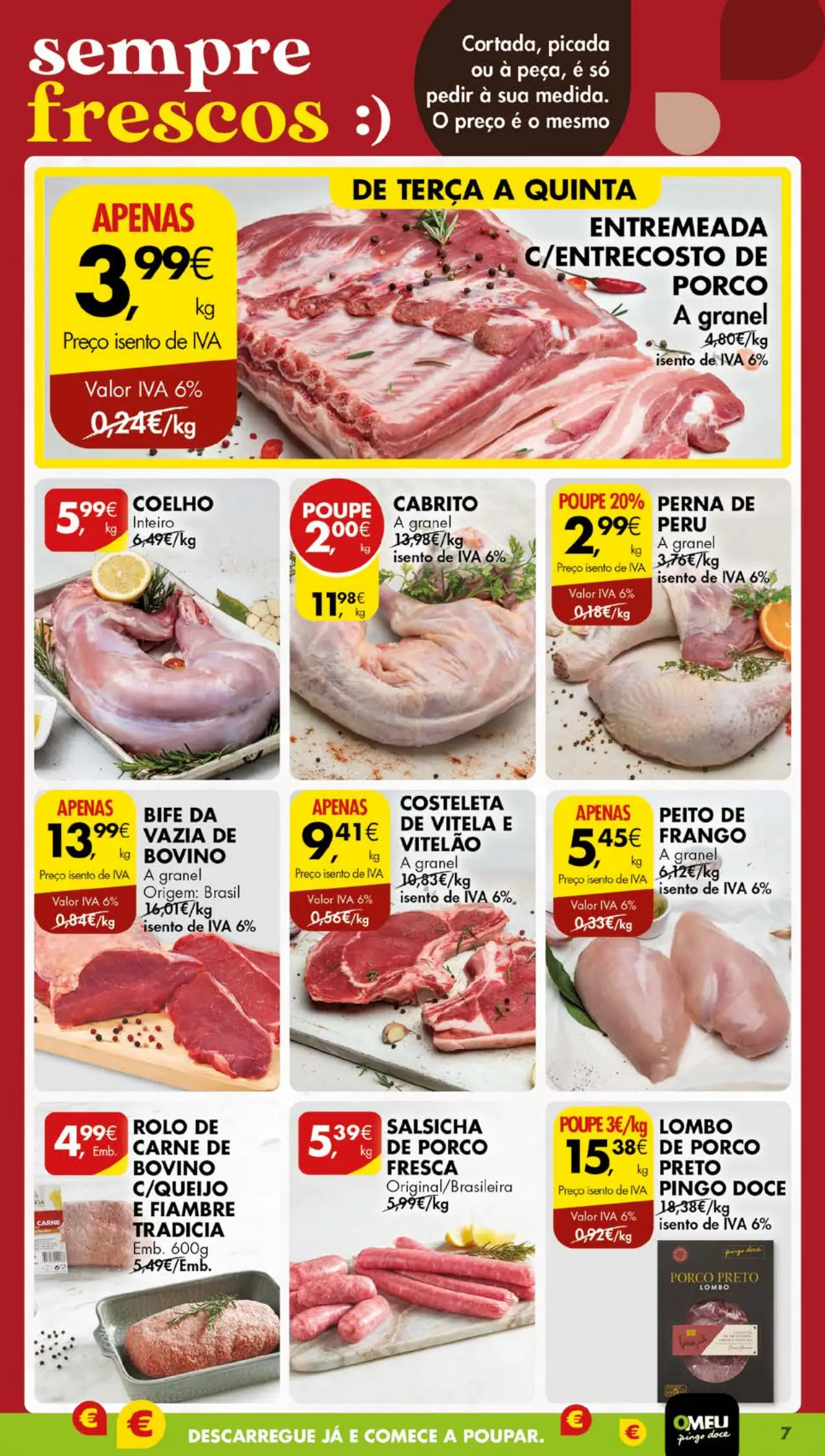 Antevis&atilde;o Folheto Pingo Doce (17 a 23 outubro)