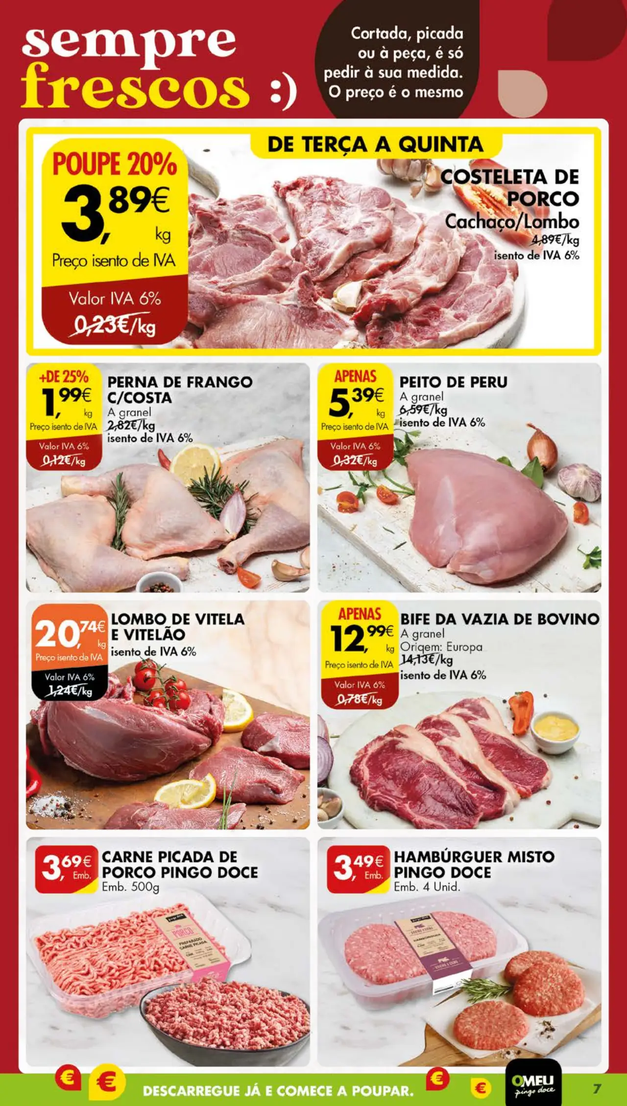 Antevis&atilde;o Folheto Pingo Doce (10 a 16 outubro)