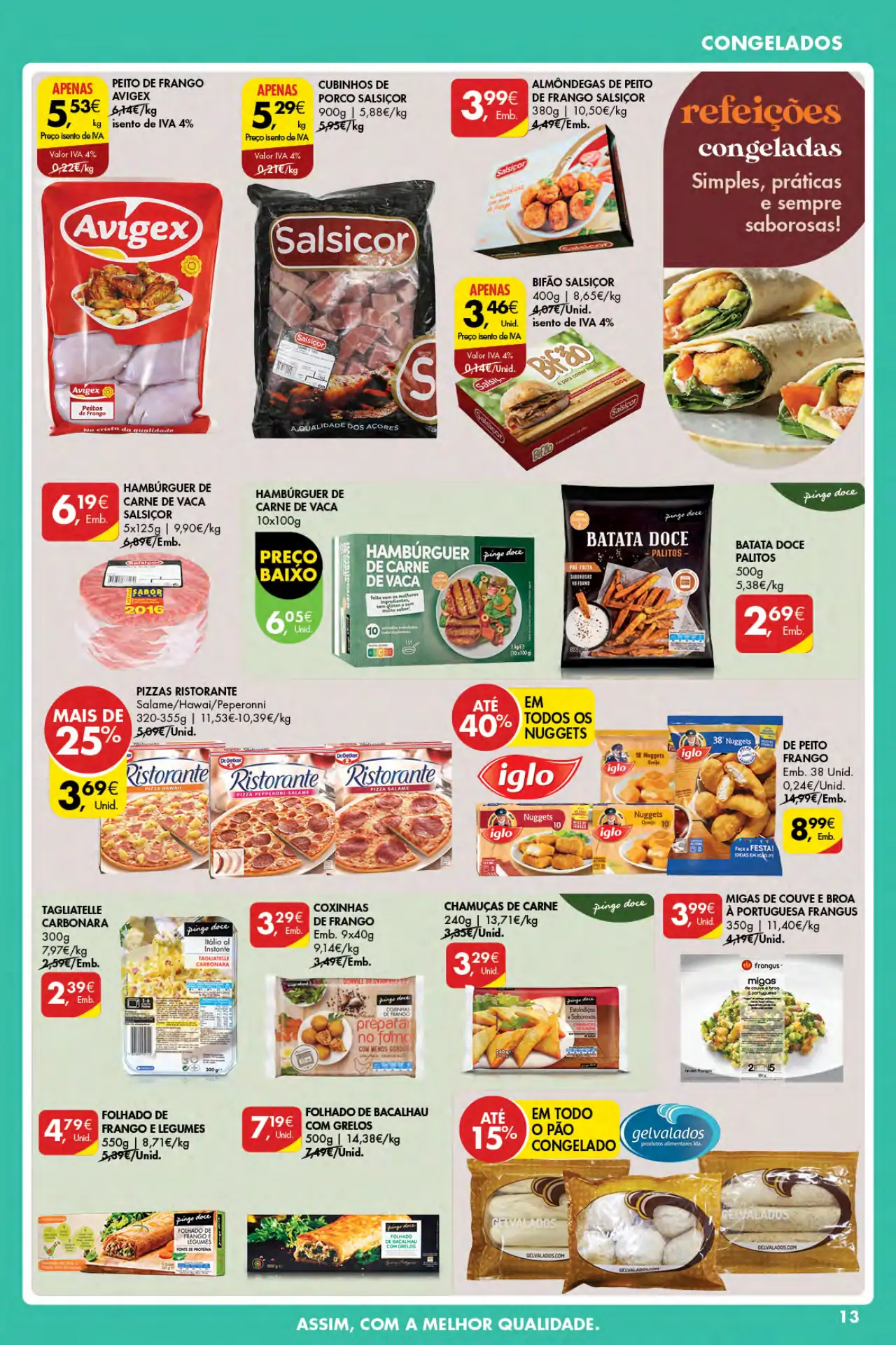 Antevis&atilde;o Folheto Pingo Doce A&ccedil;ores (19 a 25 outubro)