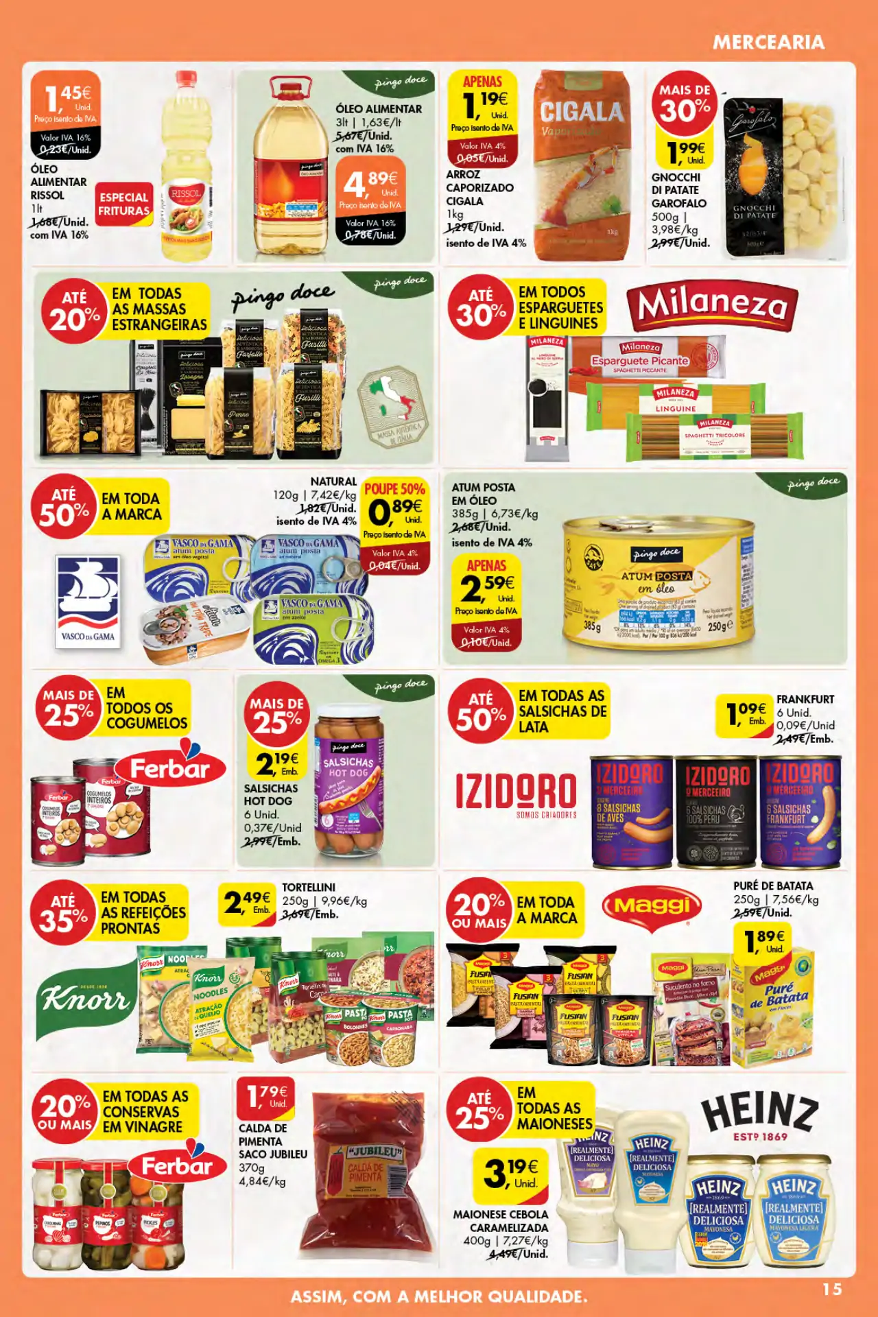 Antevis&atilde;o Folheto Pingo Doce A&ccedil;ores (19 a 25 outubro)