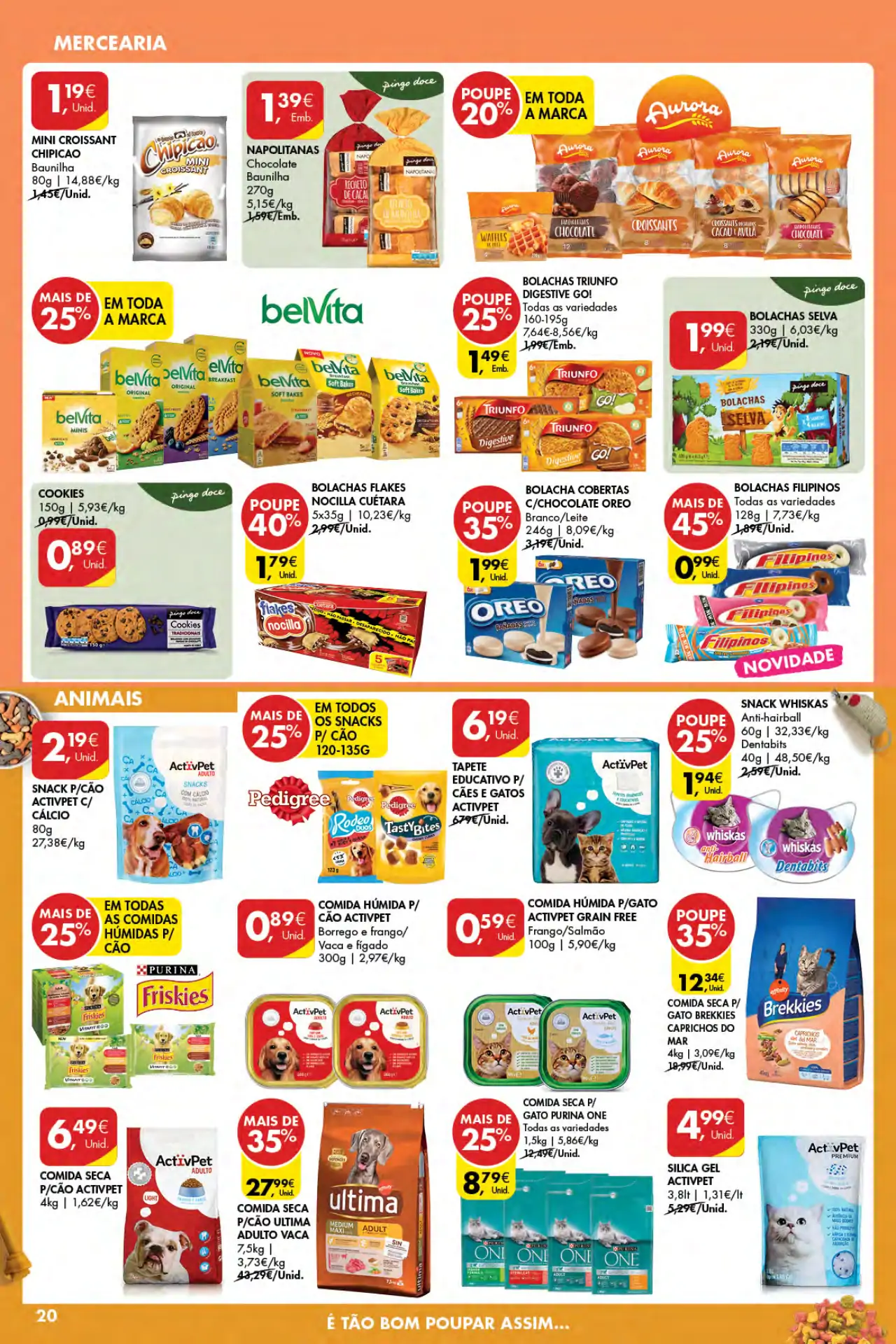 Antevis&atilde;o Folheto Pingo Doce A&ccedil;ores (19 a 25 outubro)