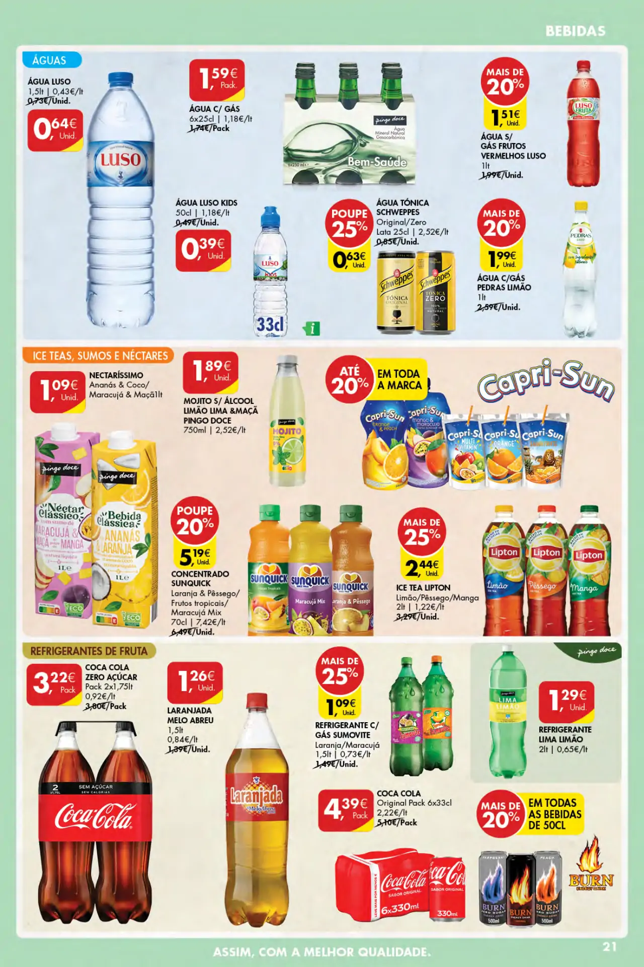 Antevis&atilde;o Folheto Pingo Doce A&ccedil;ores (19 a 25 outubro)