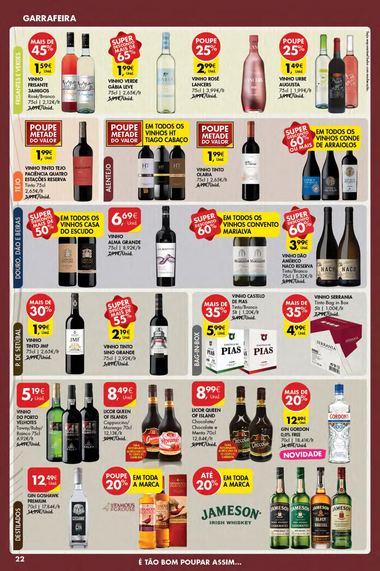 Antevis&atilde;o Folheto Pingo Doce A&ccedil;ores (19 a 25 outubro)