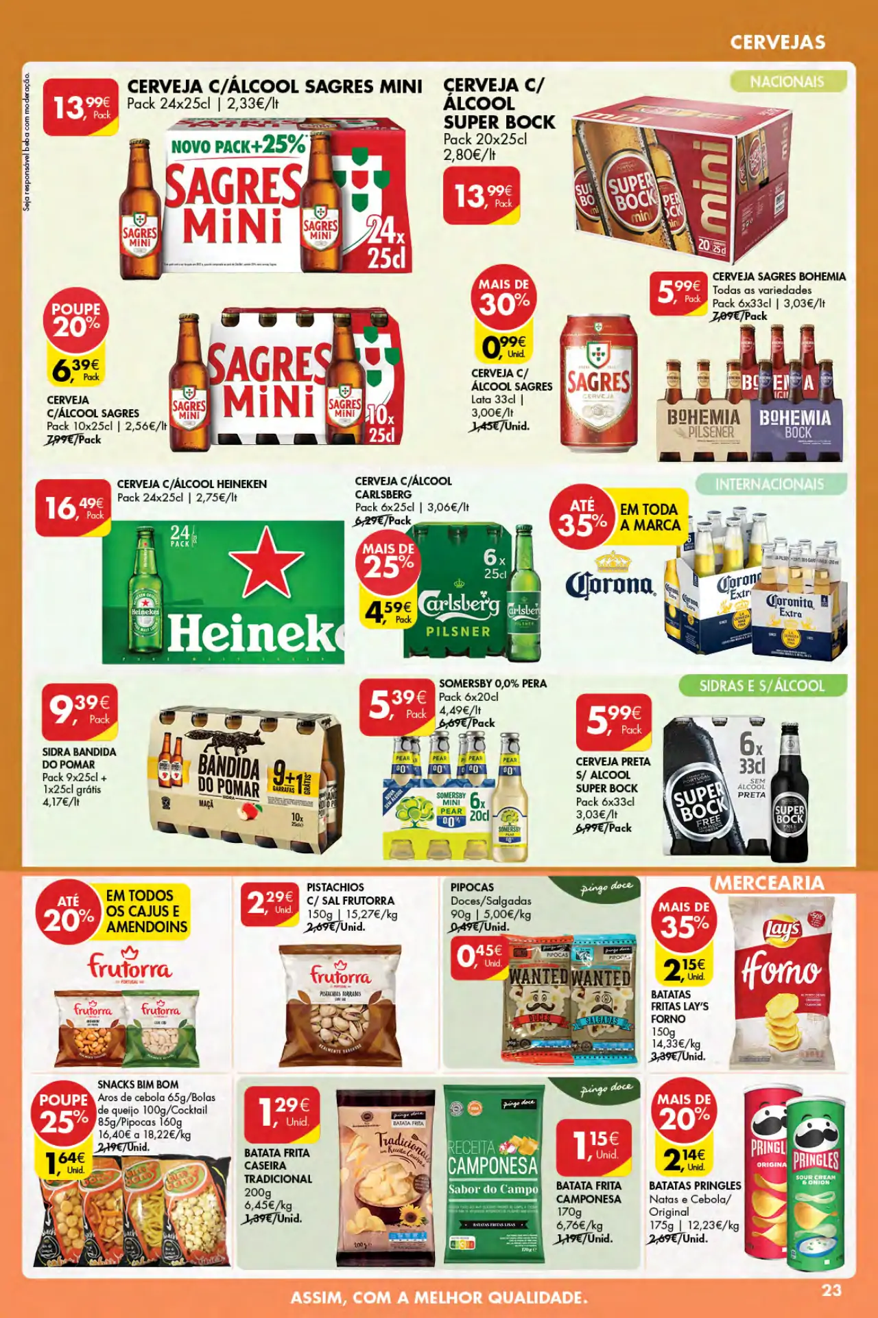 Antevis&atilde;o Folheto Pingo Doce A&ccedil;ores (19 a 25 outubro)