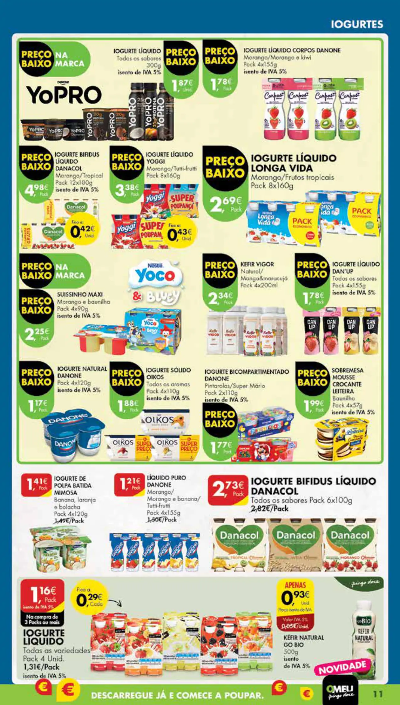 Antevis&atilde;o Folheto Pingo Doce Madeira (10 a 16 outubro)
