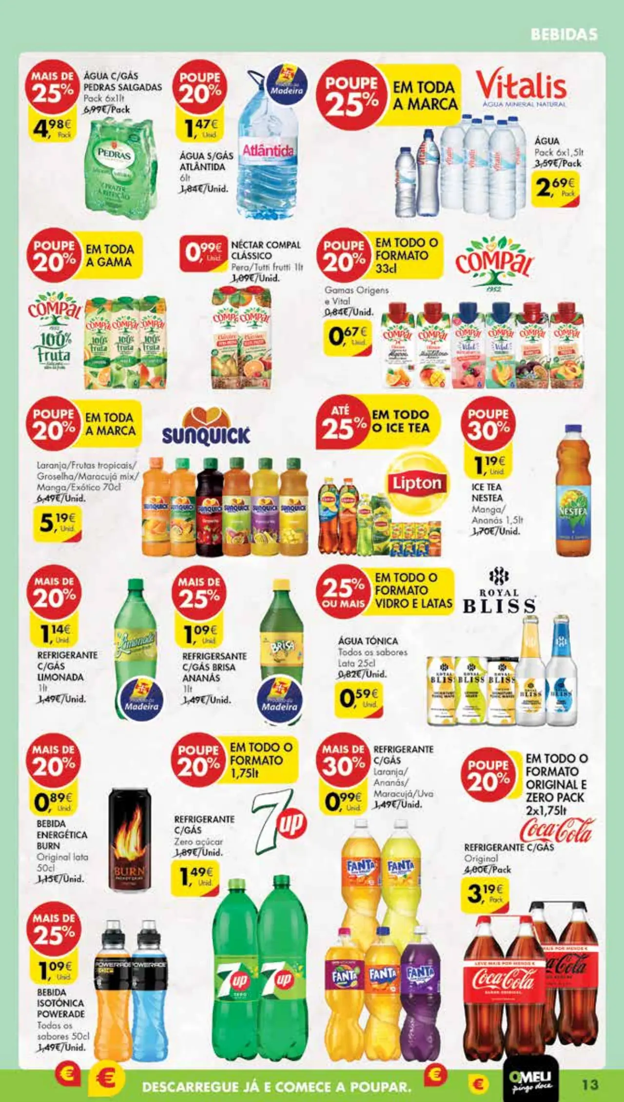 Antevis&atilde;o Folheto Pingo Doce Madeira (17 a 23 outubro)