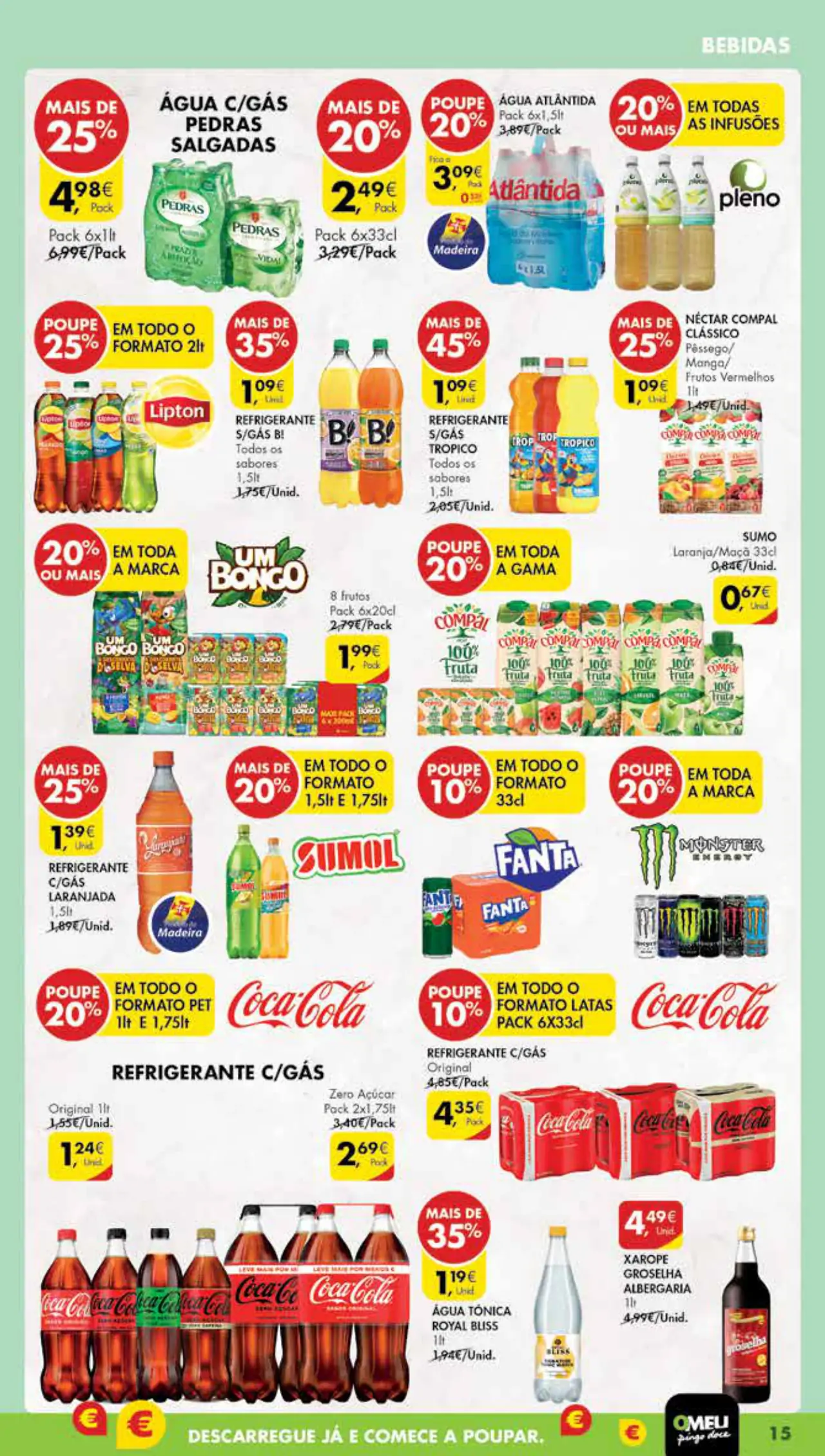 Antevis&atilde;o Folheto Pingo Doce Madeira (10 a 16 outubro)