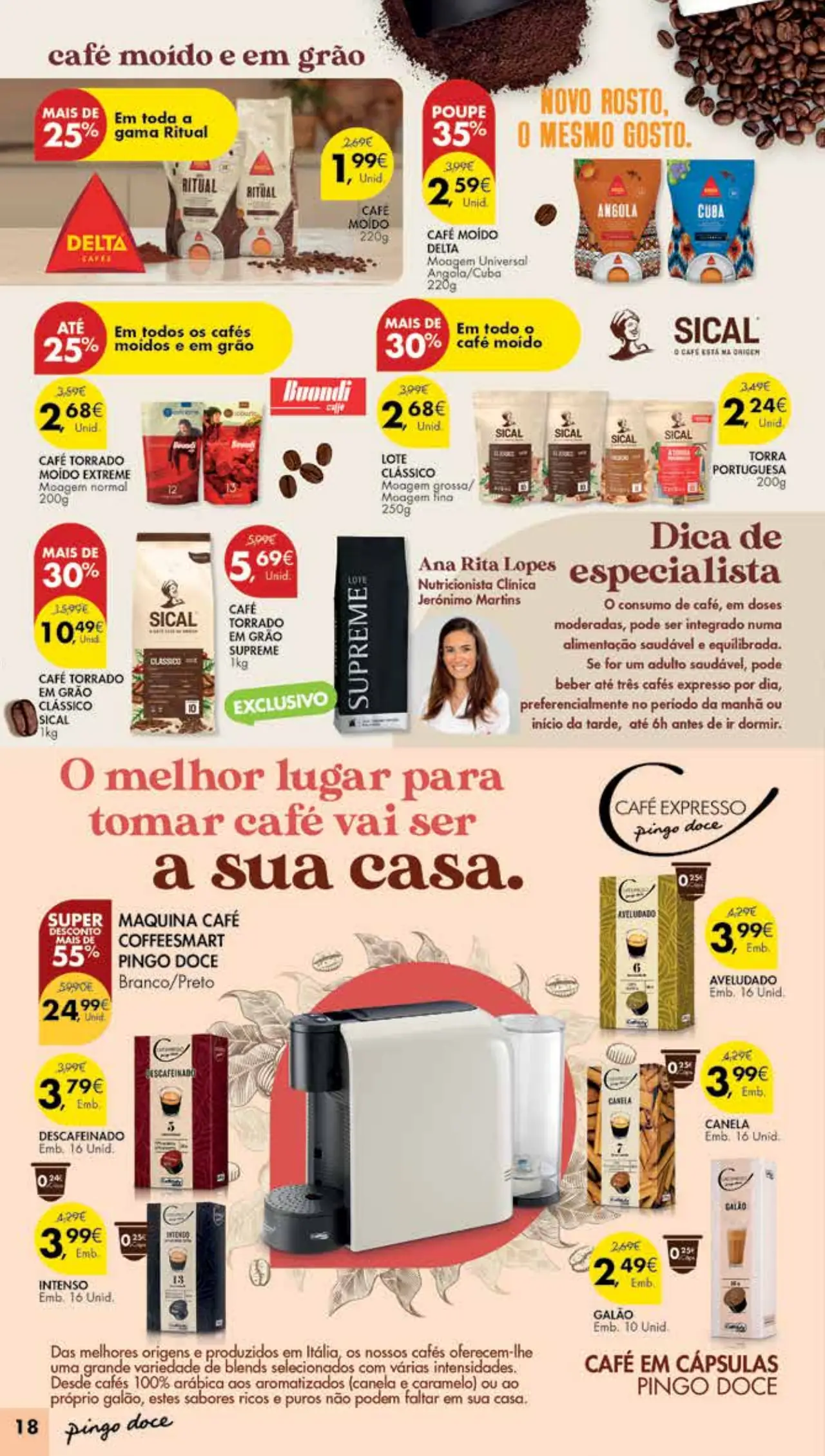 Antevis&atilde;o Folheto Pingo Doce Madeira (17 a 23 outubro)