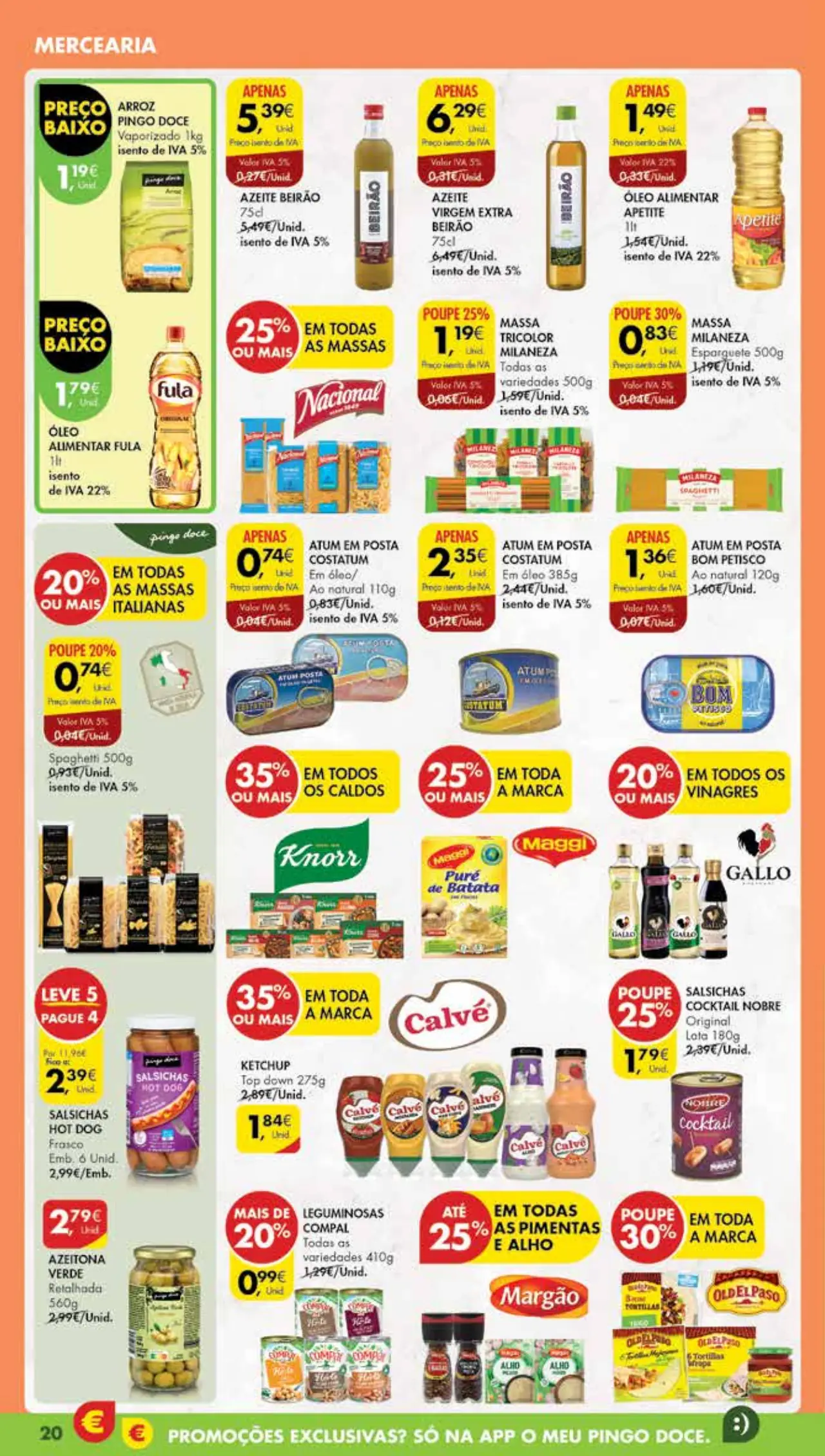 Antevis&atilde;o Folheto Pingo Doce Madeira (17 a 23 outubro)