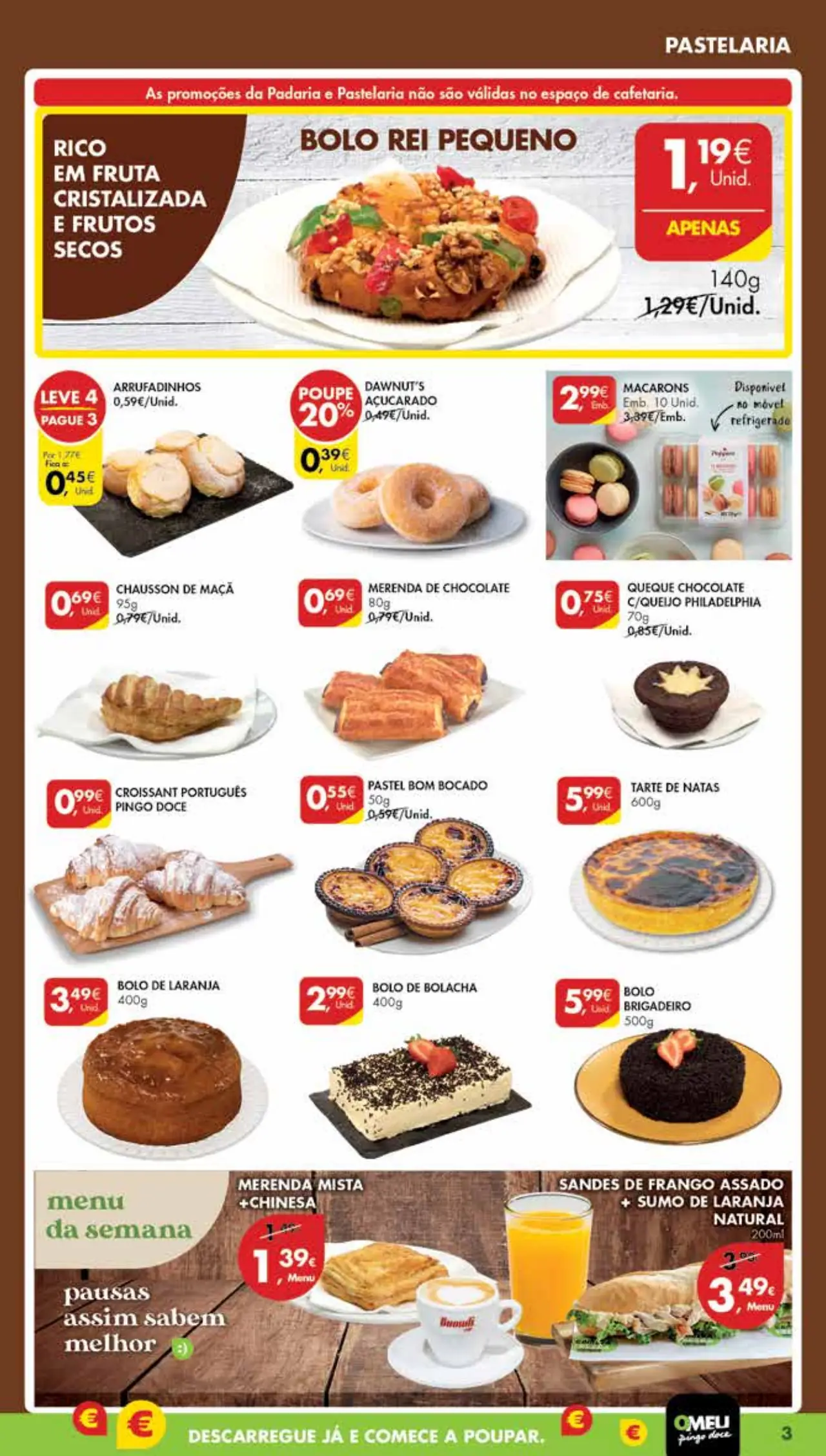 Antevis&atilde;o Folheto Pingo Doce Madeira (17 a 23 outubro)