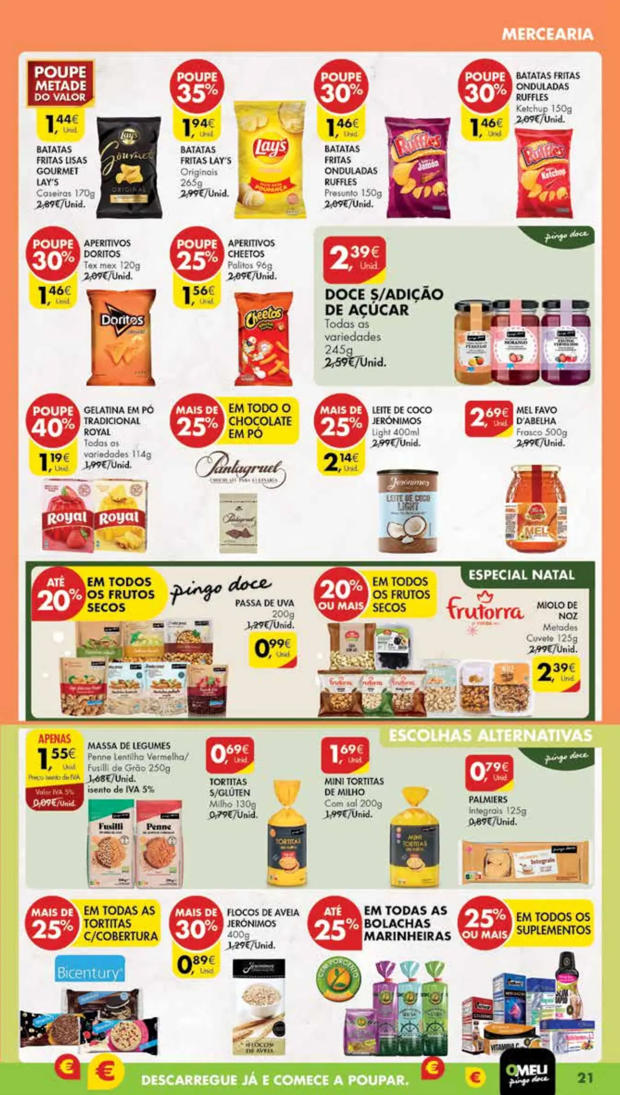 Antevis&atilde;o Folheto Pingo Doce Madeira (17 a 23 outubro)