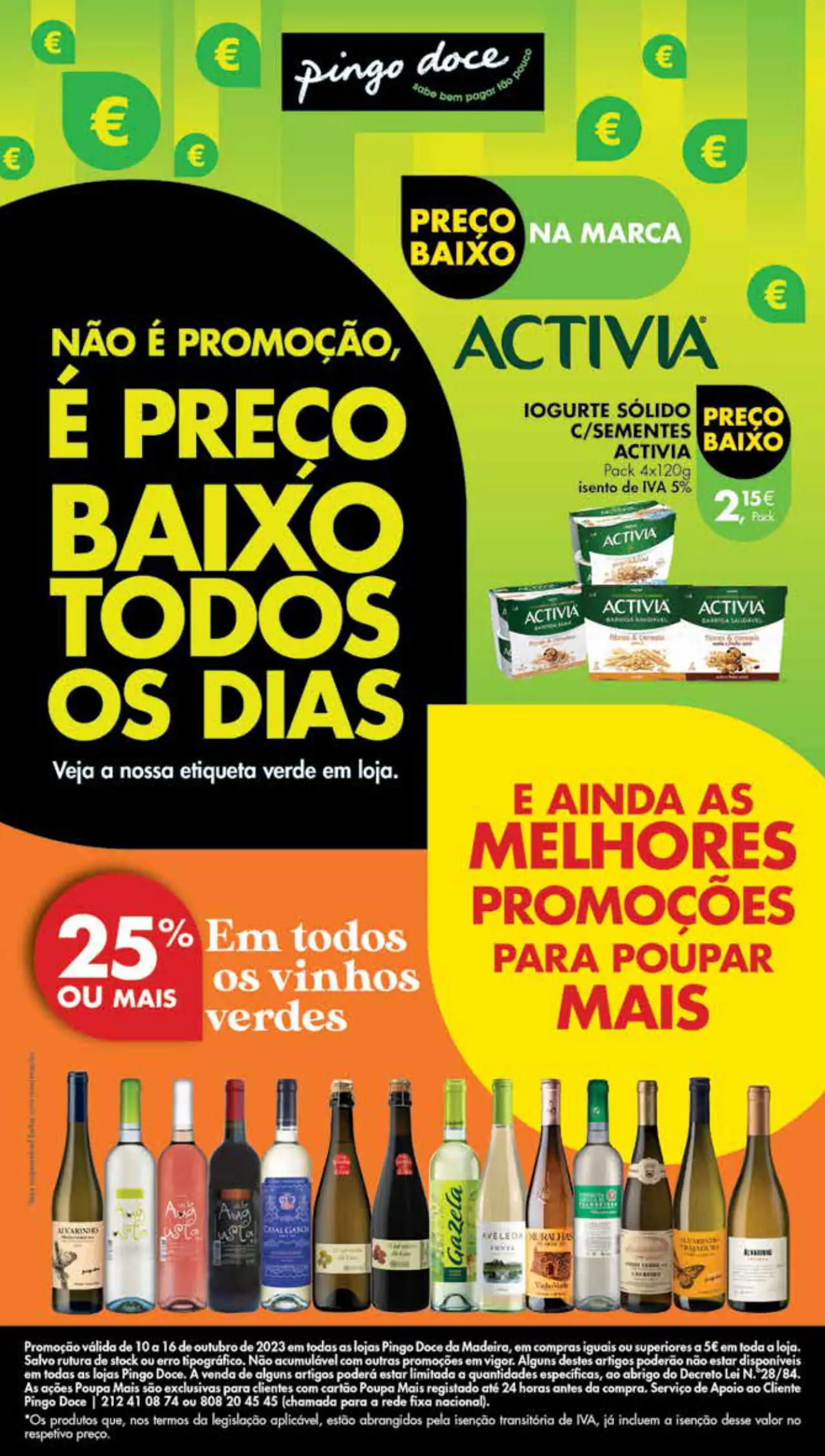 Antevis&atilde;o Folheto Pingo Doce Madeira (10 a 16 outubro)