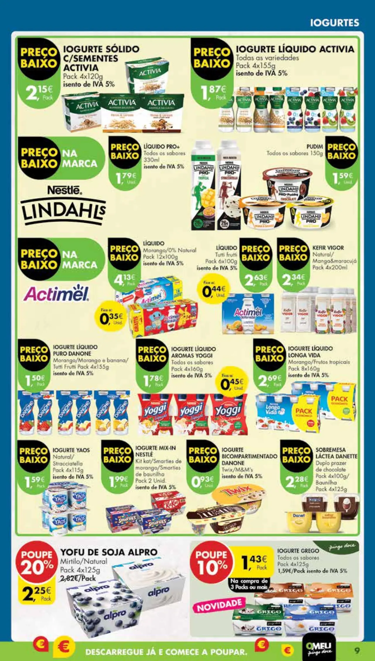 Antevis&atilde;o Folheto Pingo Doce Madeira (17 a 23 outubro)