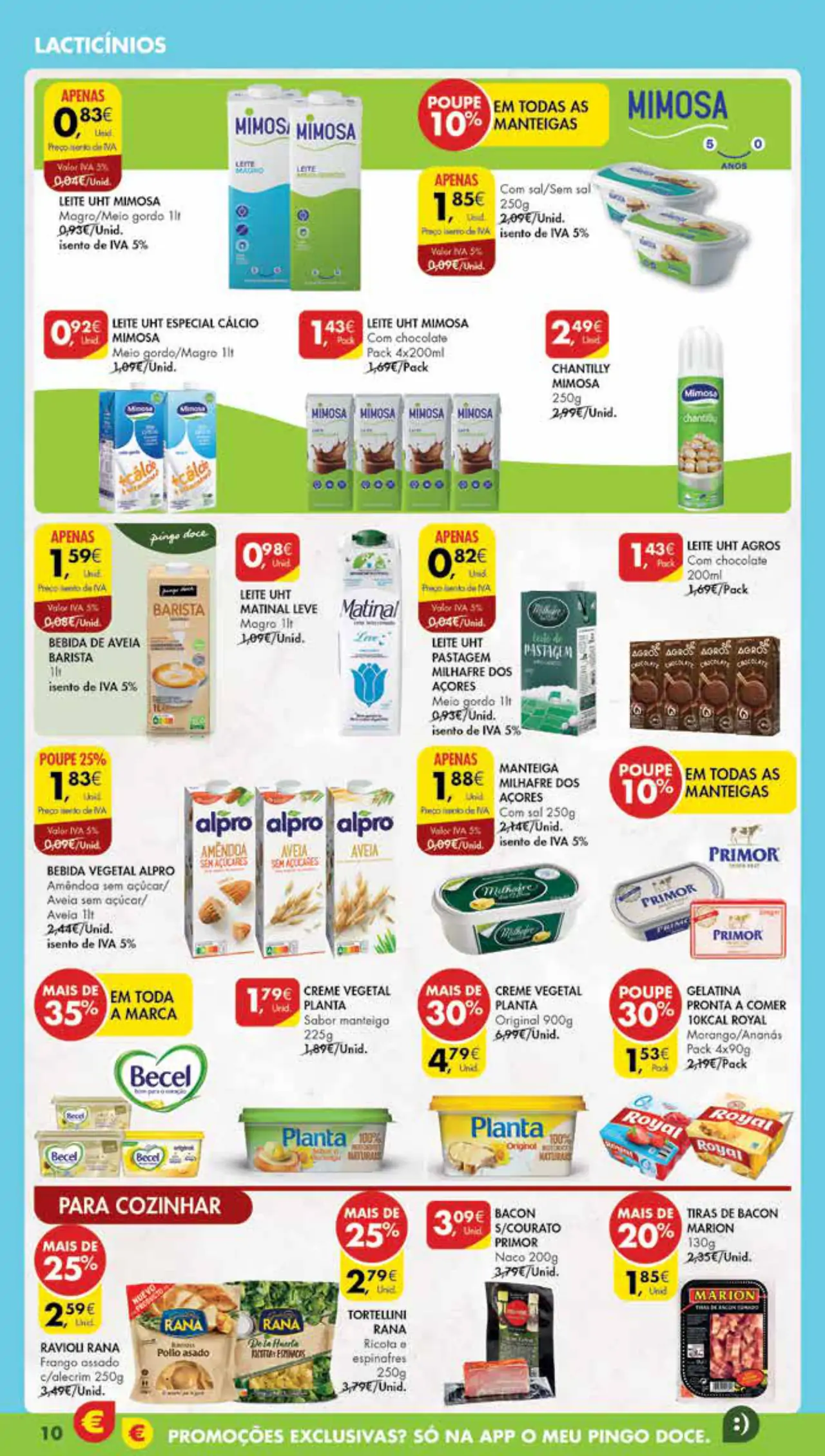 Antevis&atilde;o Folheto Pingo Doce Madeira (10 a 16 outubro)
