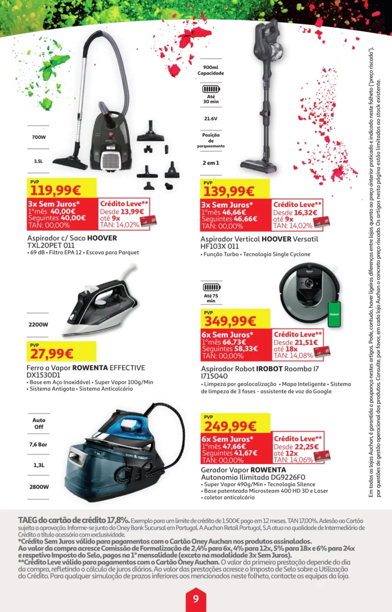 Folheto Auchan Black Friday 2023 (1 a 9 novembro)