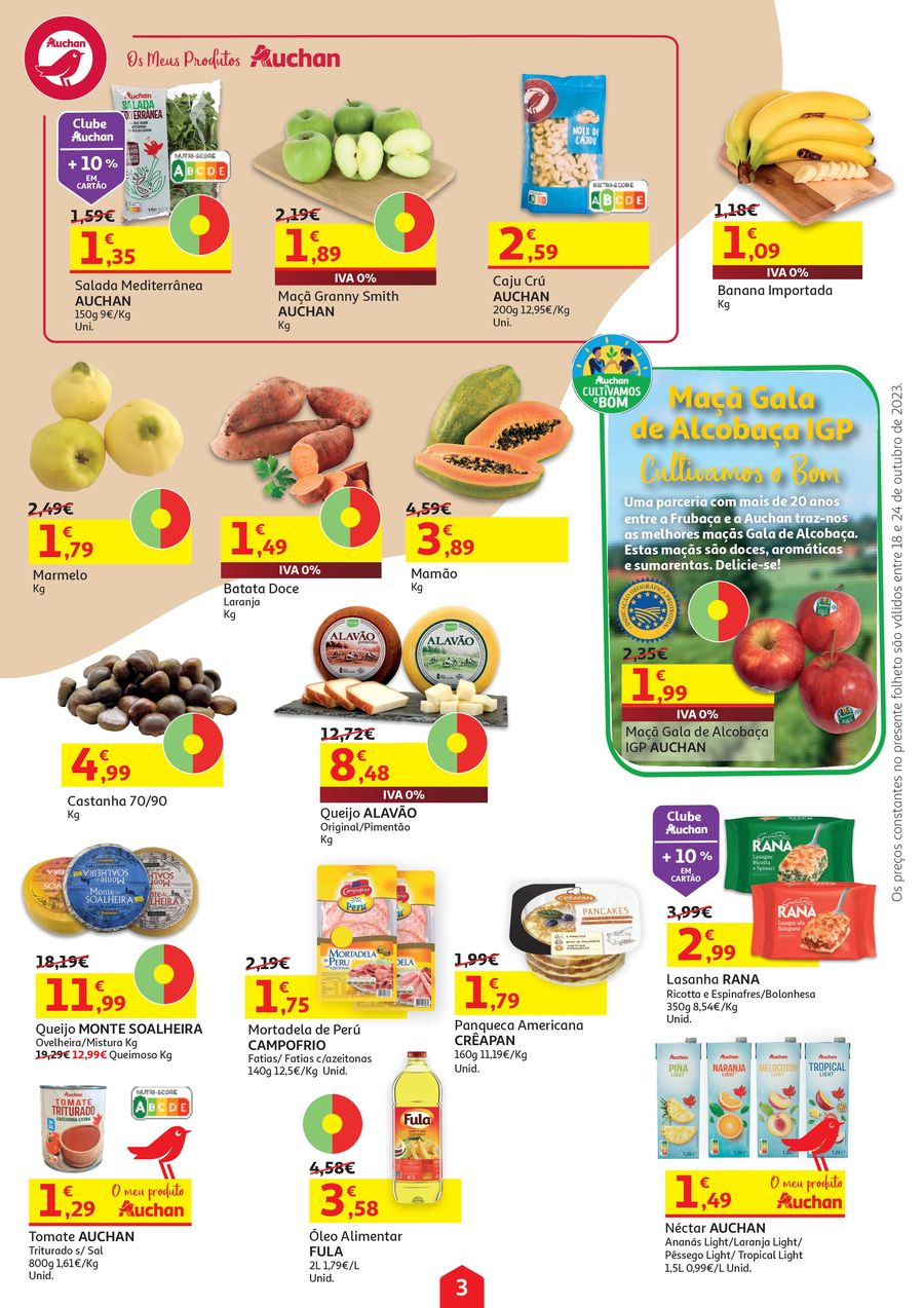 Folheto Auchan desta semana (18 a 24 outubro)
