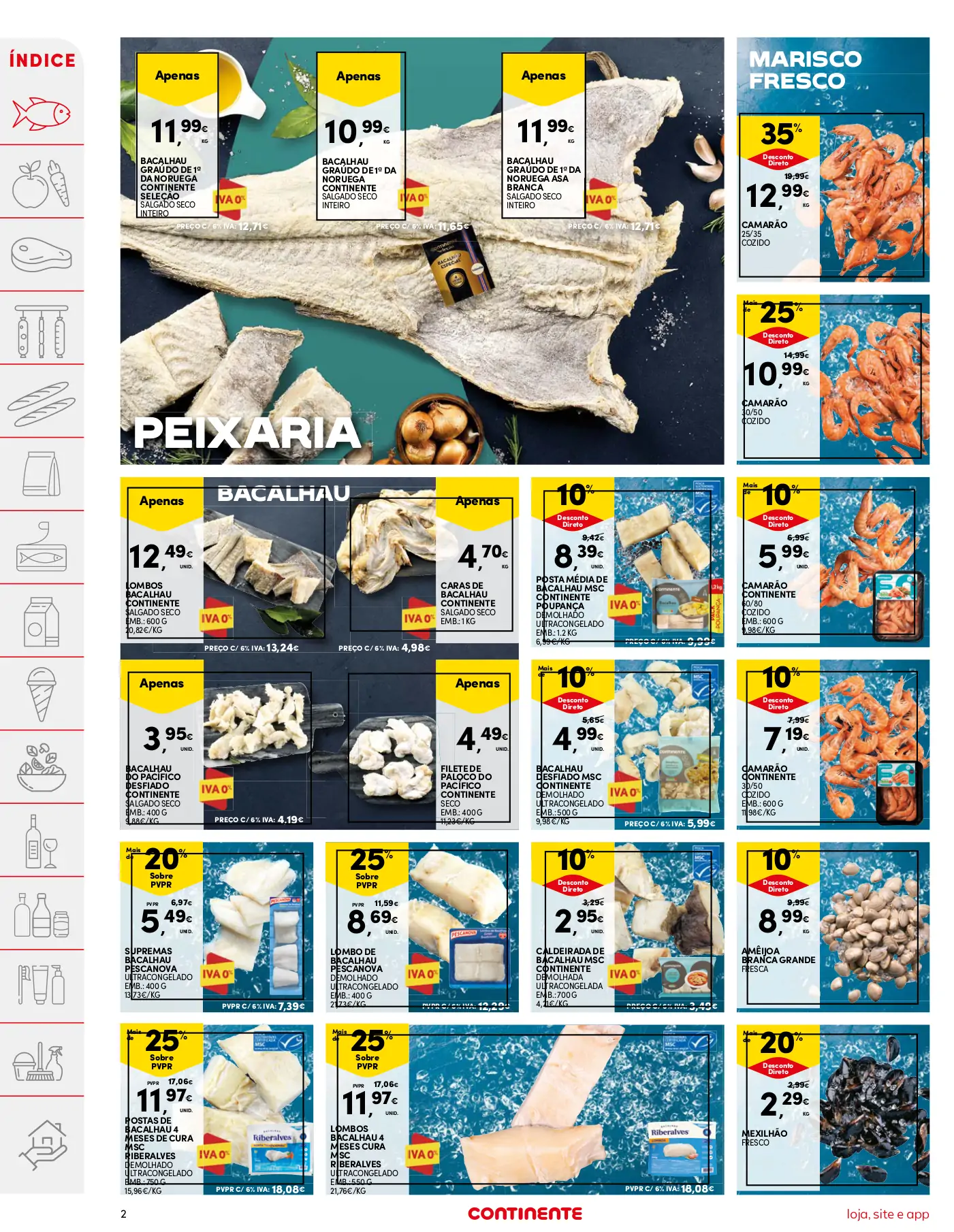 Folheto Continente (17 a 23 de outubro)