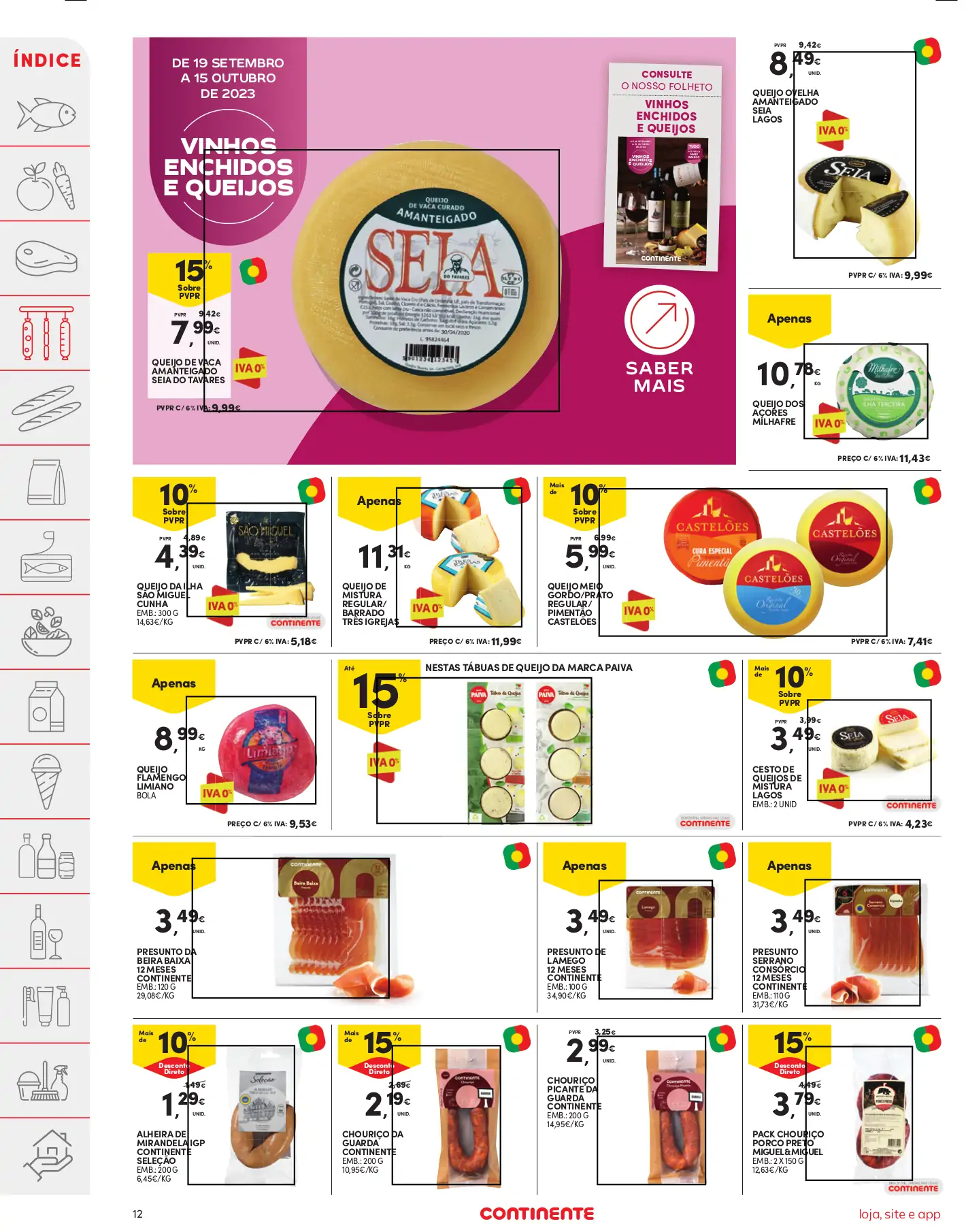 Folheto Continente desta semana (10 a 16 outubro)